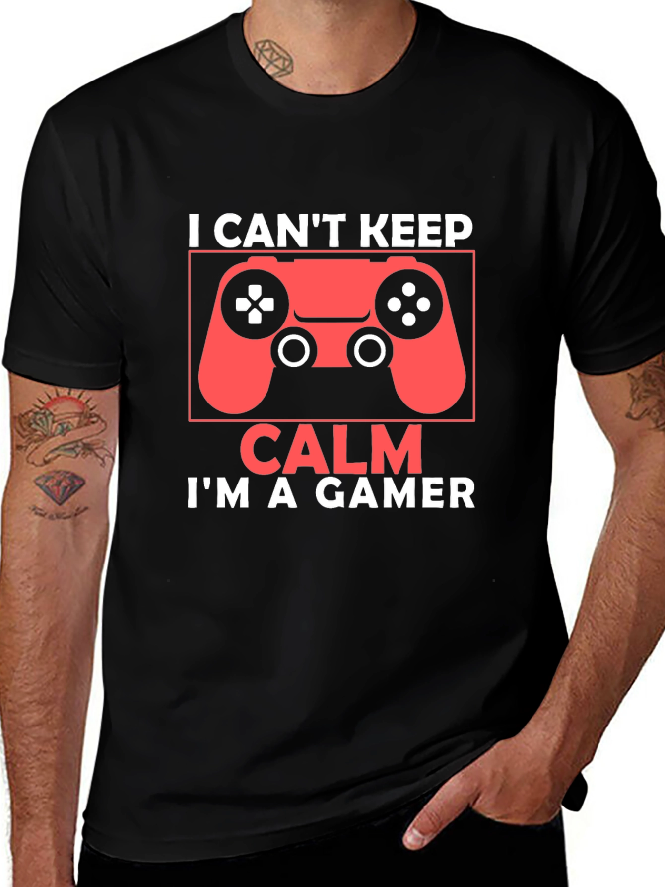 Variant 5 of I Can't Keep Calm I'm a Gamer T-Shirt