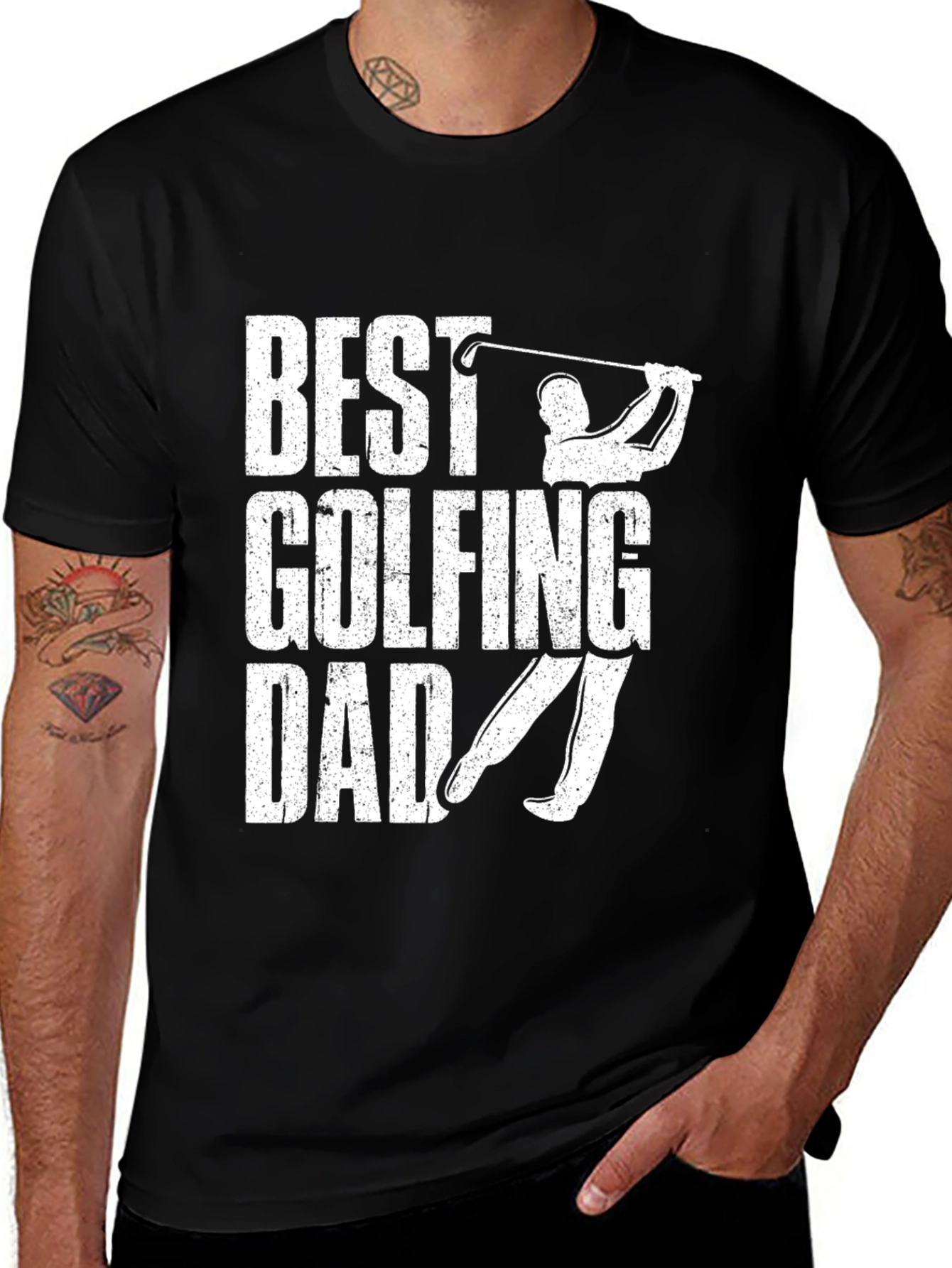 Variant 28 of Best Golfing Dad T-Shirt - Gift for Golf Lovers