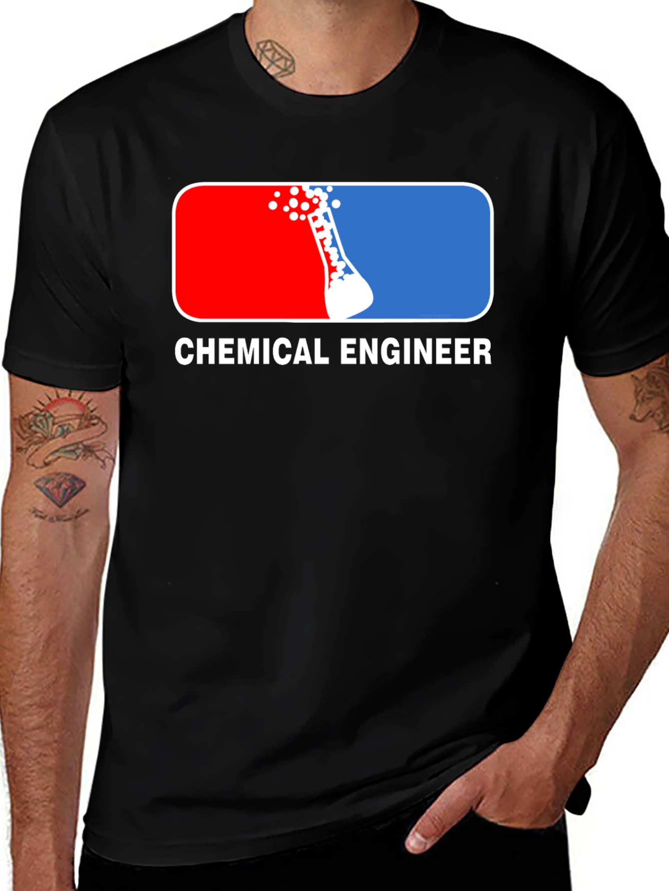 Variant 27 of Chemical Engineer T-Shirt - Science Design