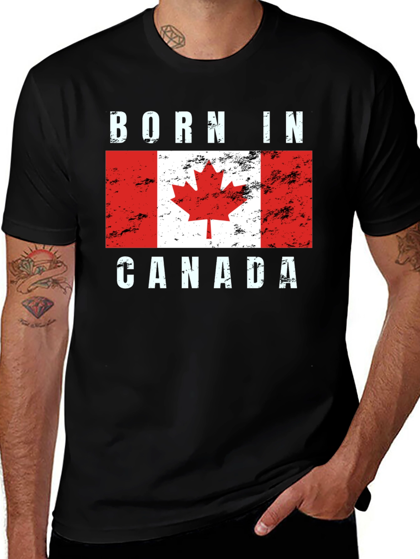 Born in Canada Graphic T-Shirt