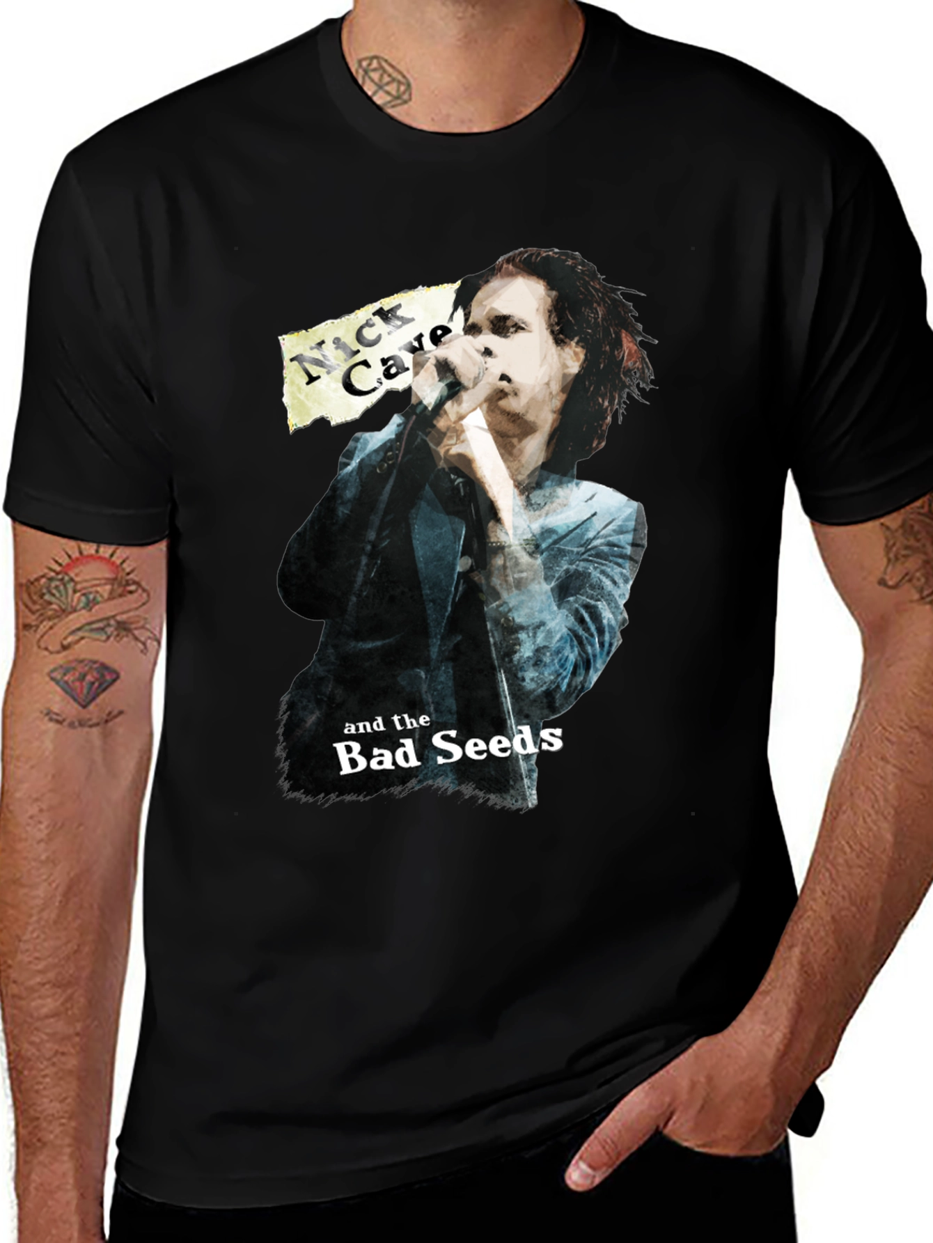 Nick Cave and the Bad Seeds Black T-Shirt