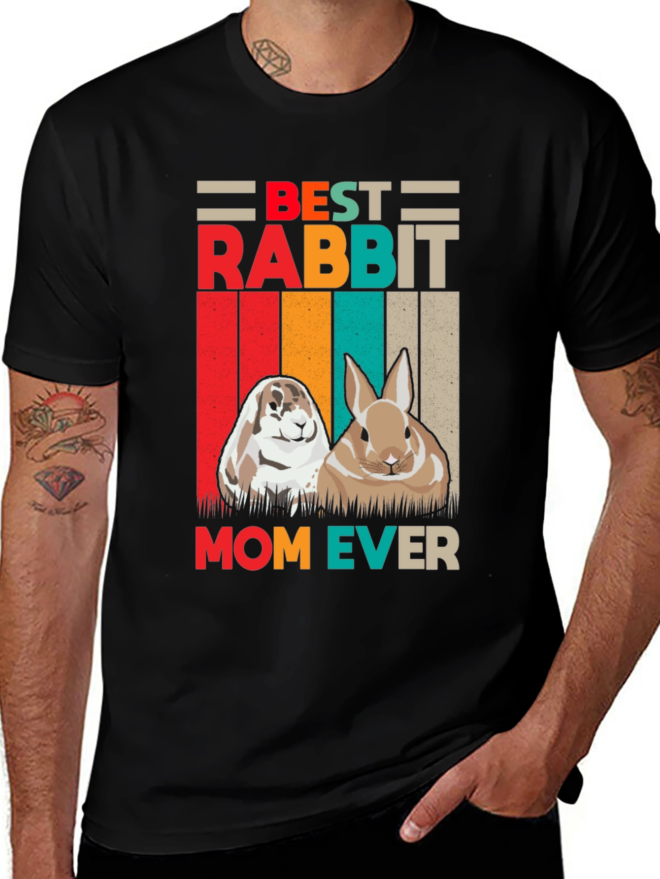 Variant 16 of Best Rabbit Mom Ever T-Shirt