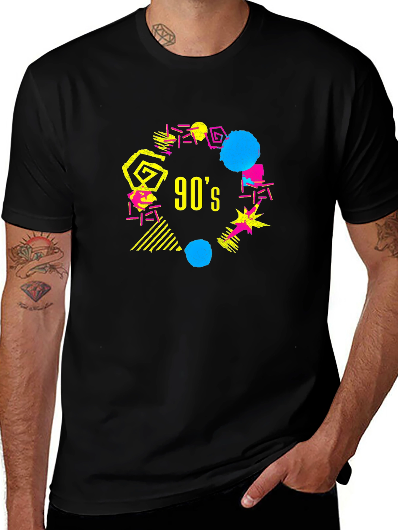 Variant 21 of Retro 90's Graphic Tee - Nostalgic Style