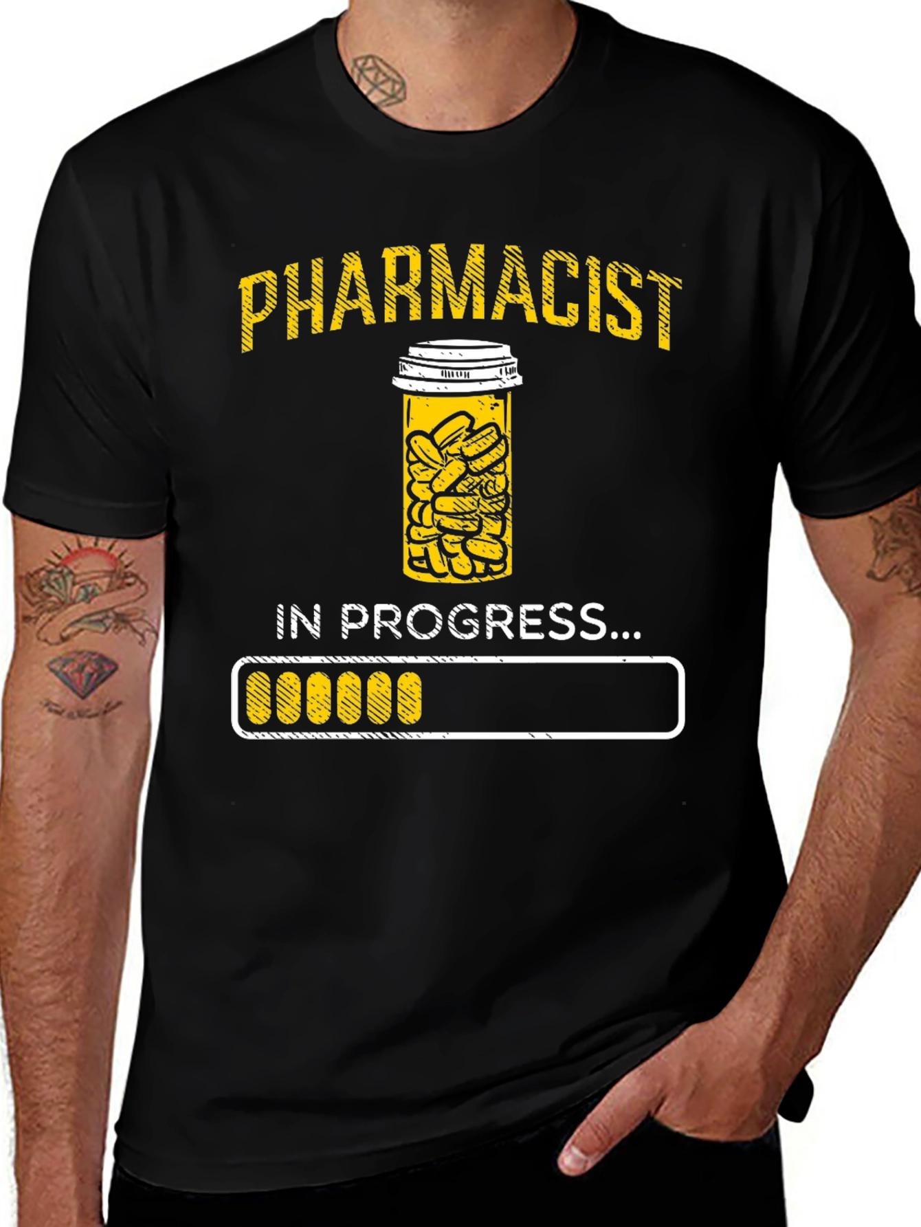 Variant 9 of Pharmacist In Progress Graphic T-Shirt