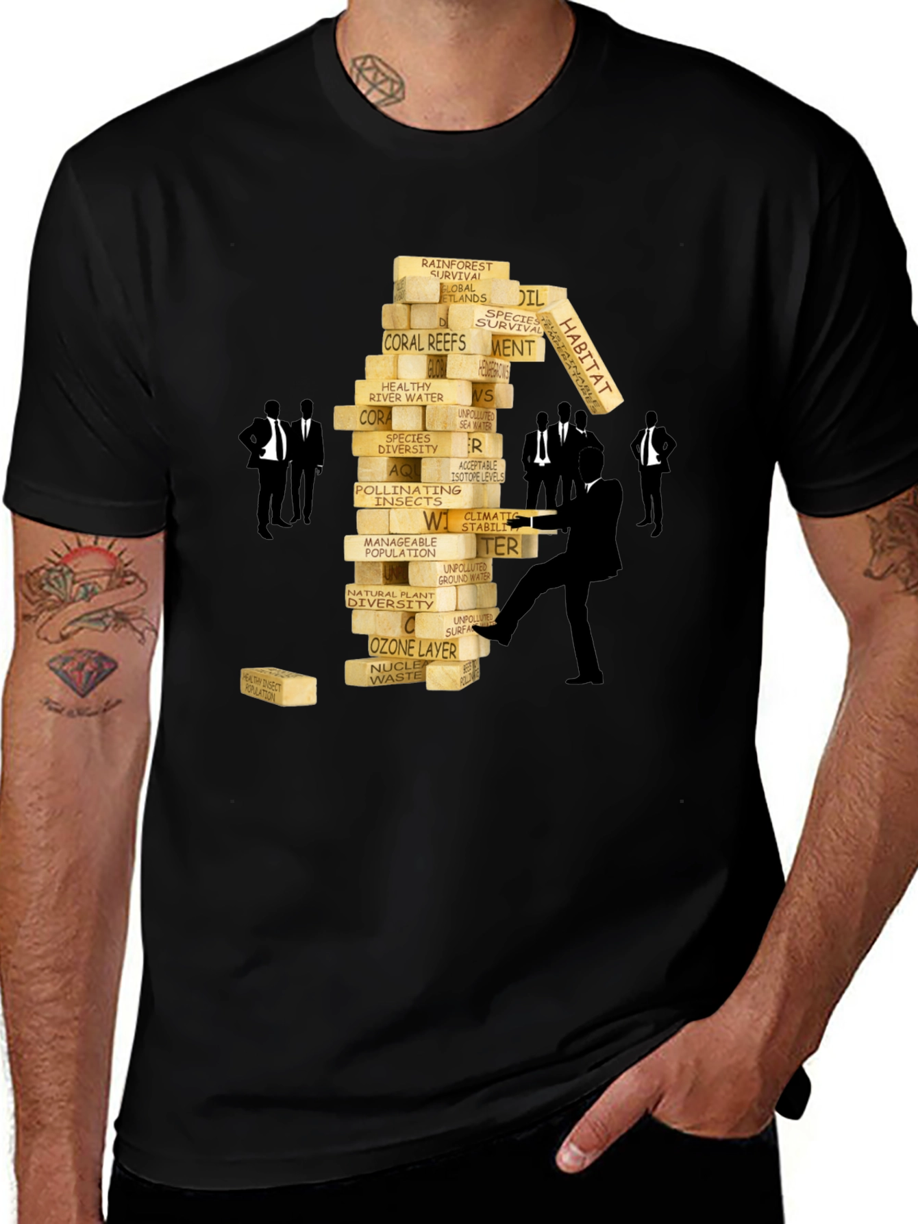 Variant 6 of Environmental Crisis T-Shirt