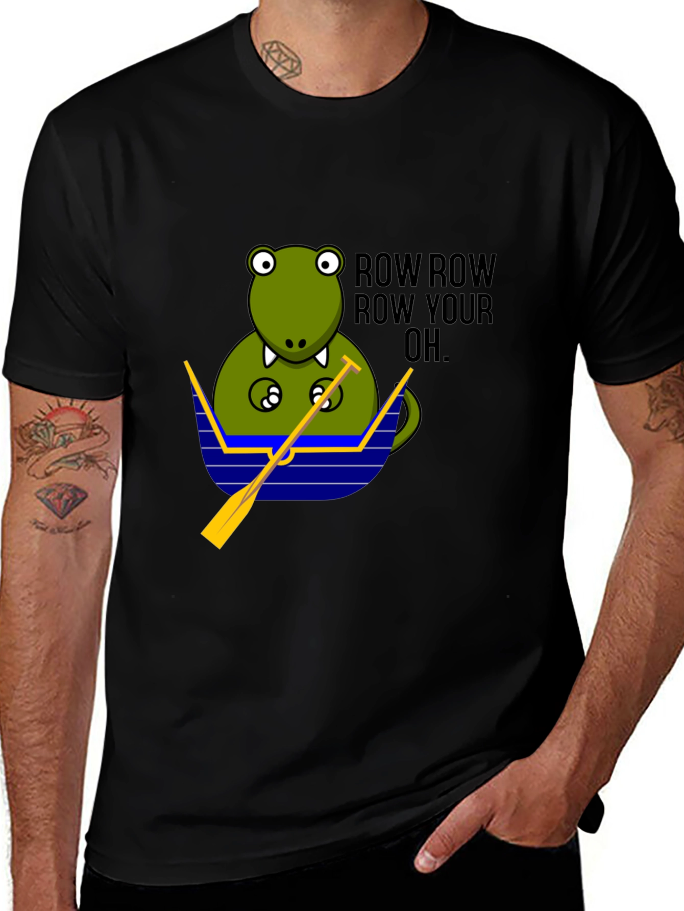 Variant 22 of Row Row Row Your OH Funny T-Shirt