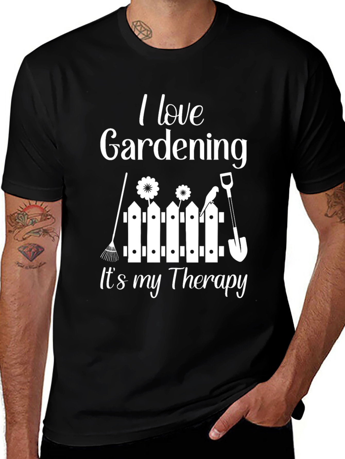 Variant 11 of I Love Gardening T-Shirt - Therapy Tee