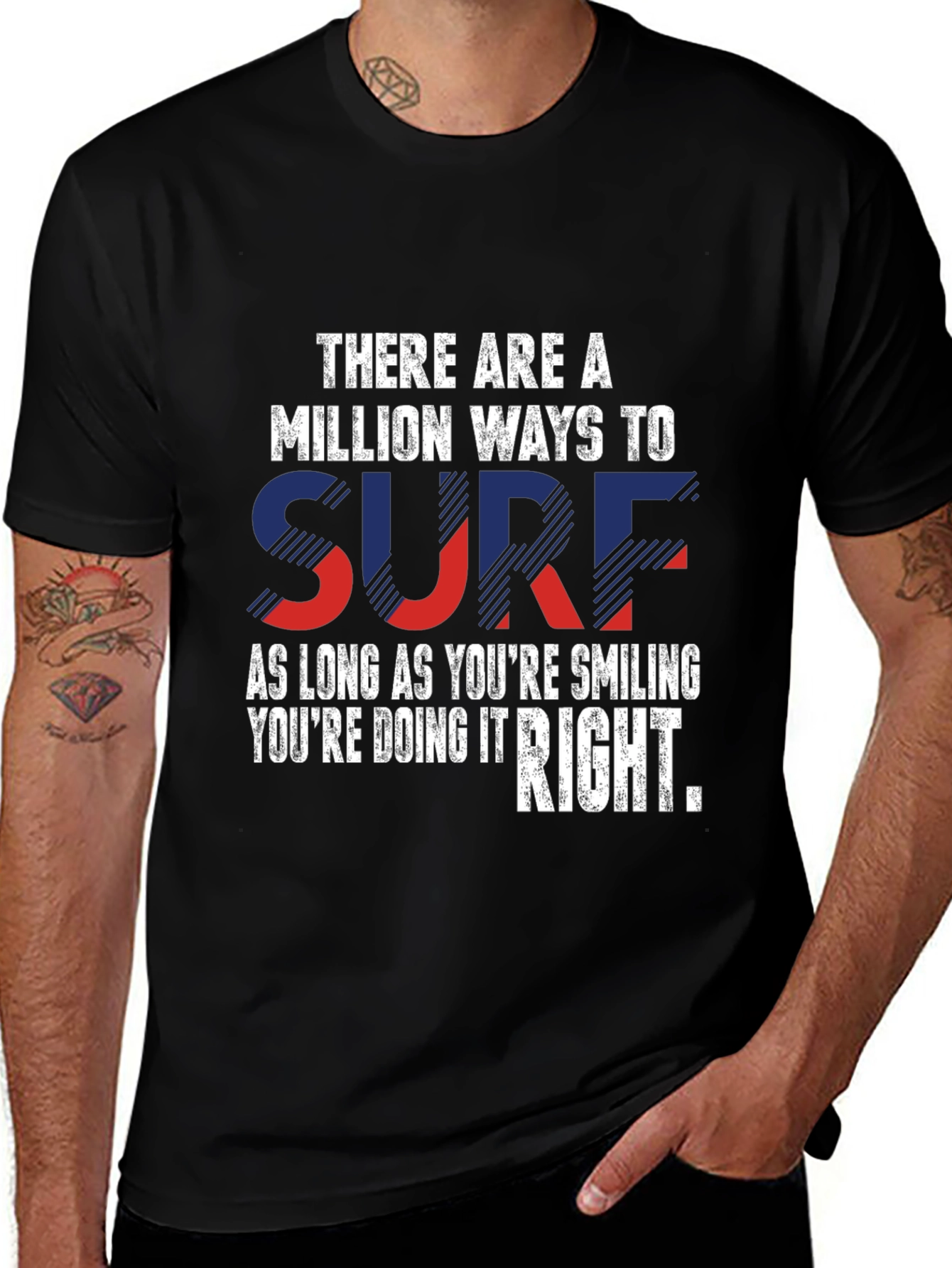 Variant 16 of There are a Million Ways to Surf T-Shirt
