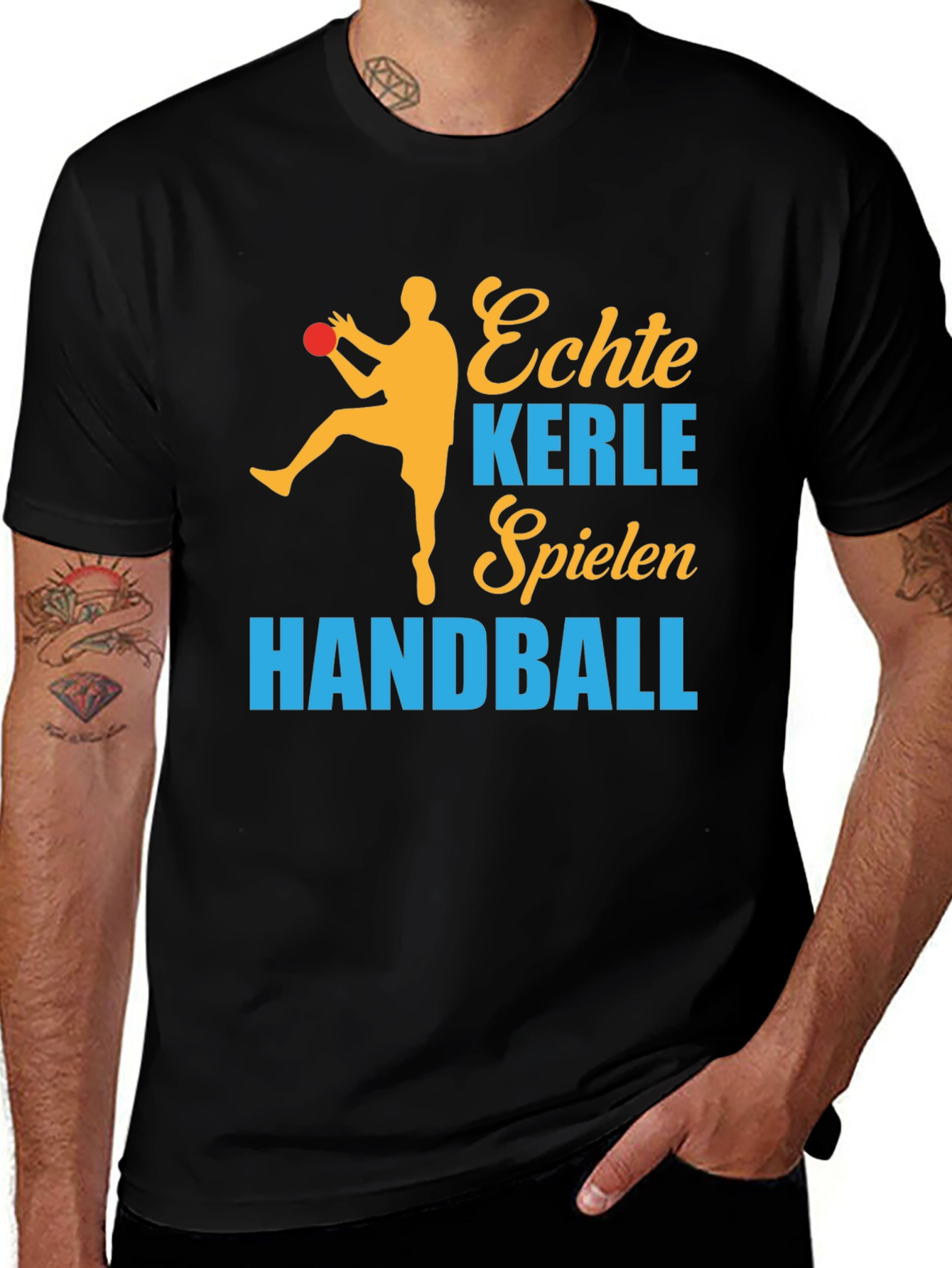 Variant 3 of Echte Kerle Handball T-Shirt