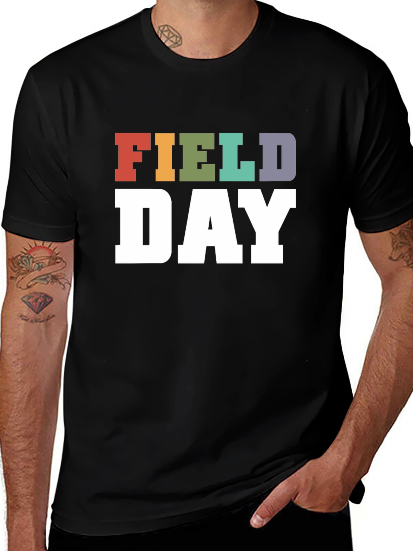 Variant 7 of Field Day Retro Graphic T-Shirt