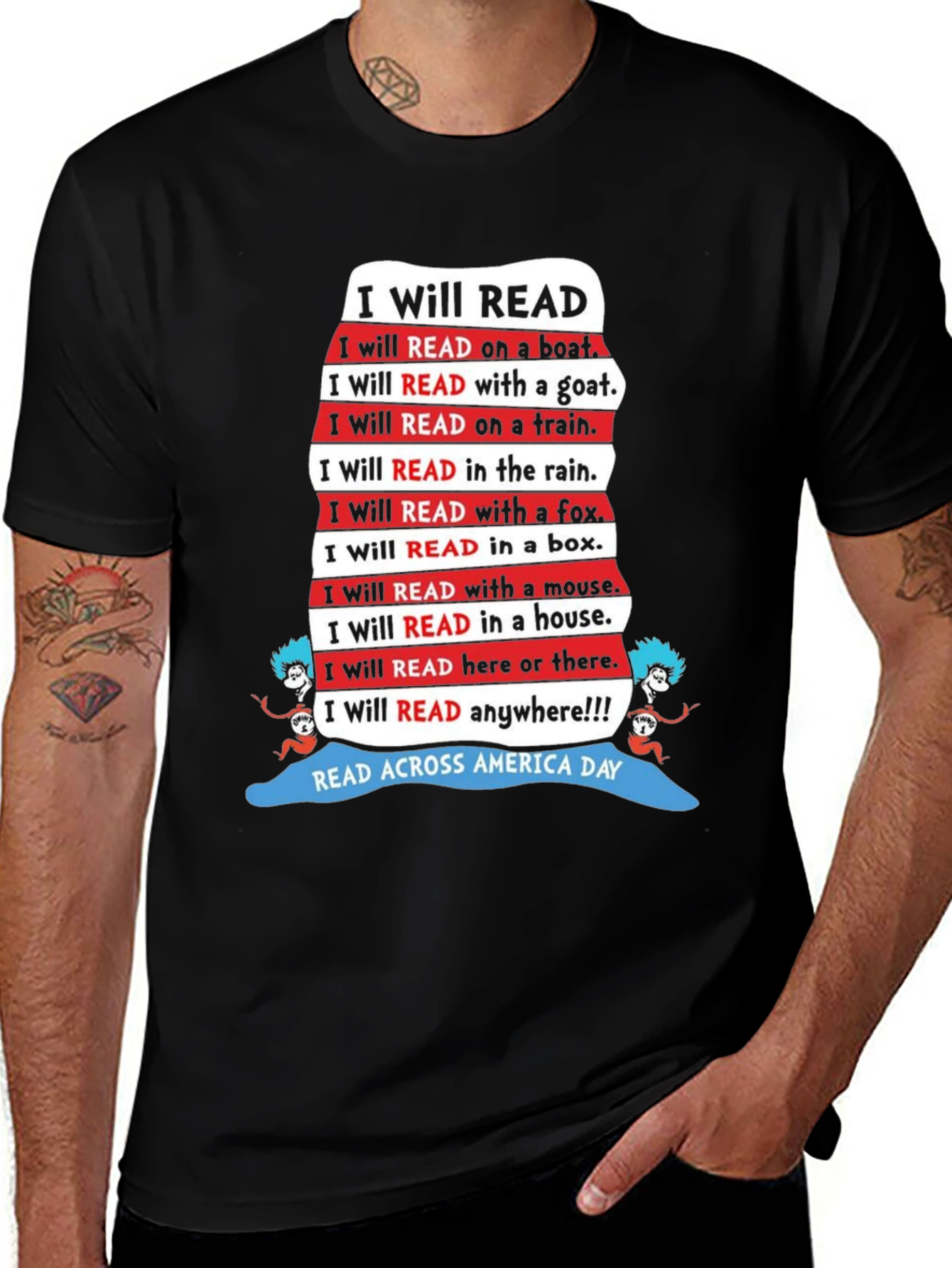 Read Across America Day T-Shirt Dr. Seuss