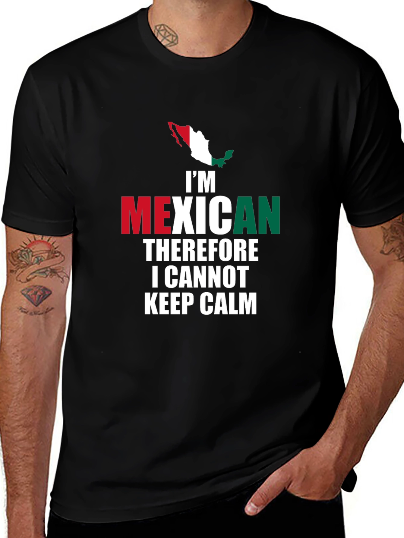 I'm Mexican Therefore I Cannot Keep Calm T-Shirt