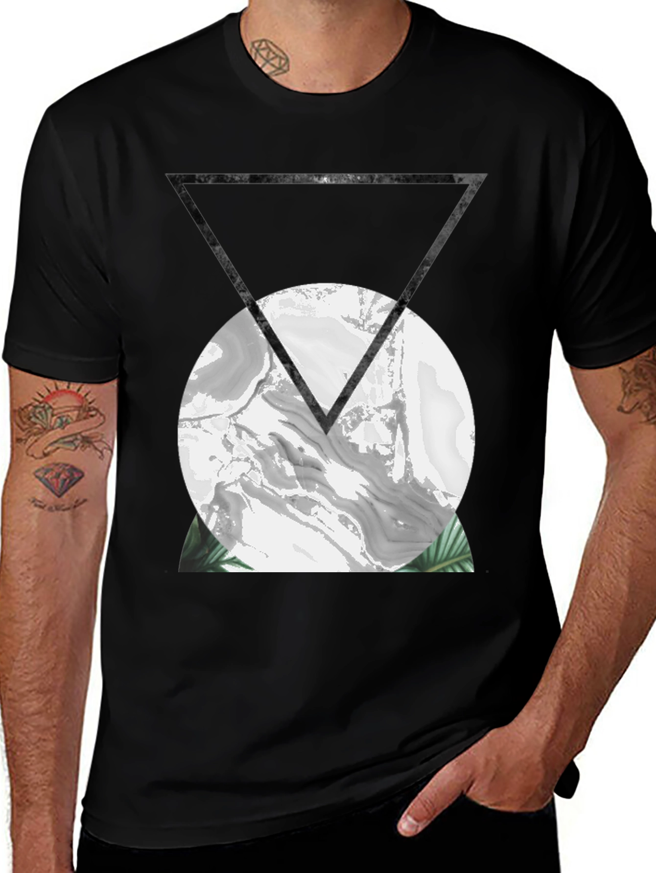 Variant 19 of Abstract Geometric T-Shirt - Modern Graphic Tee