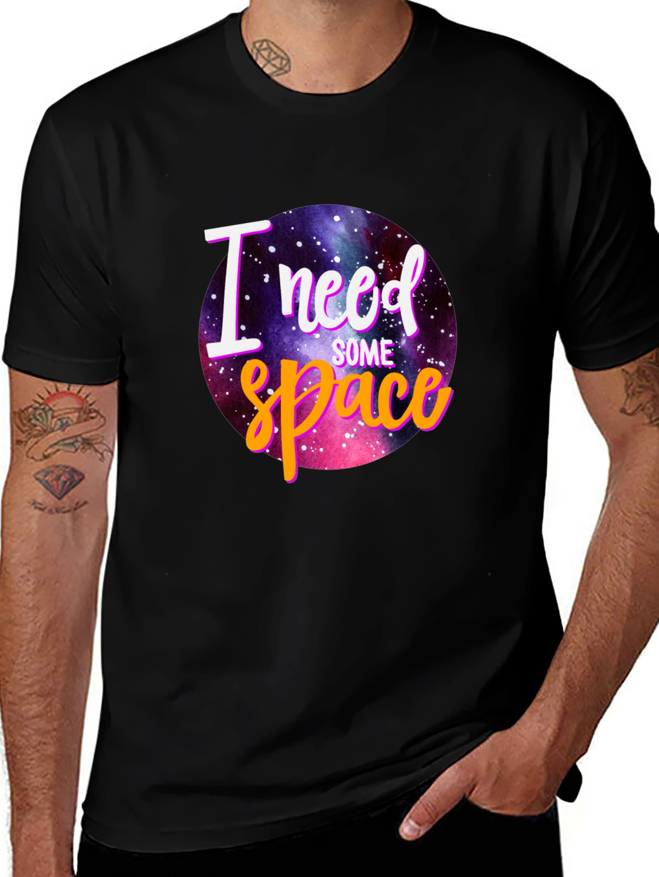 Variant 21 of I Need Some Space Graphic Tee