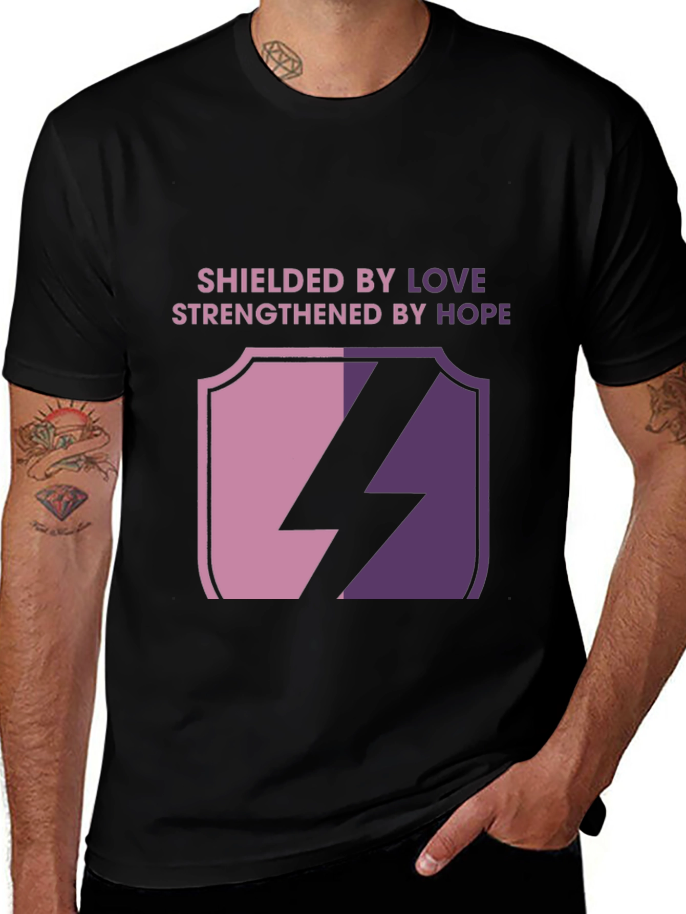 Variant 27 of Shielded By Love T-Shirt