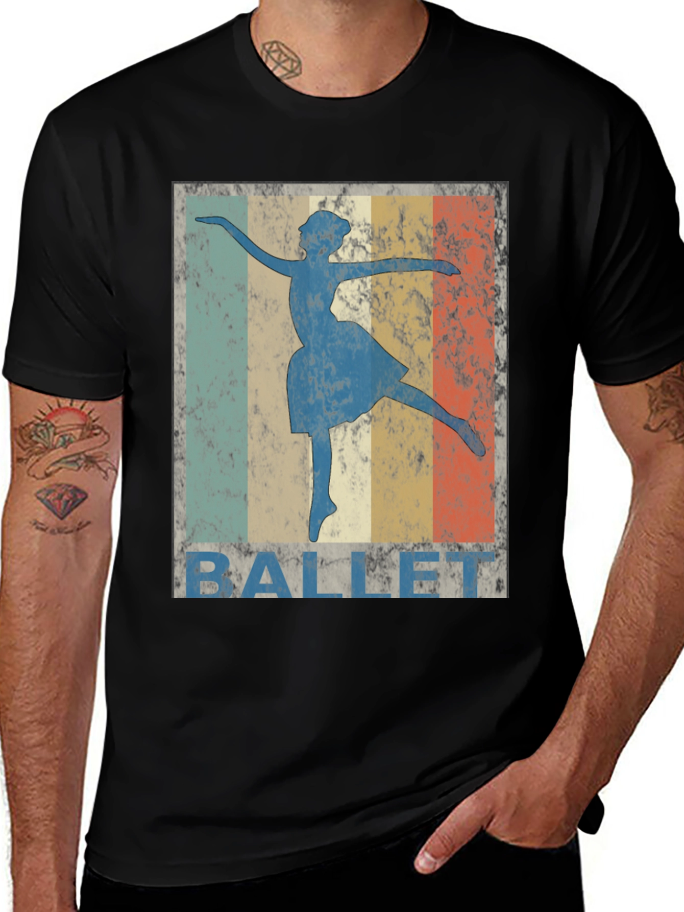 Vintage Ballet Dancer T-Shirt