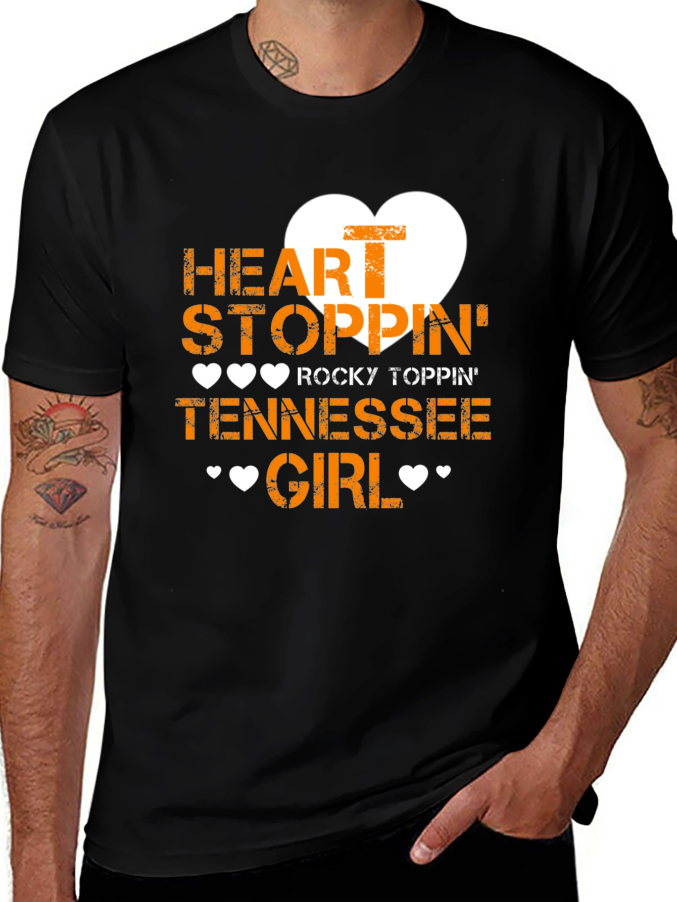Heart Stoppin' Tennessee Girl Graphic Tee