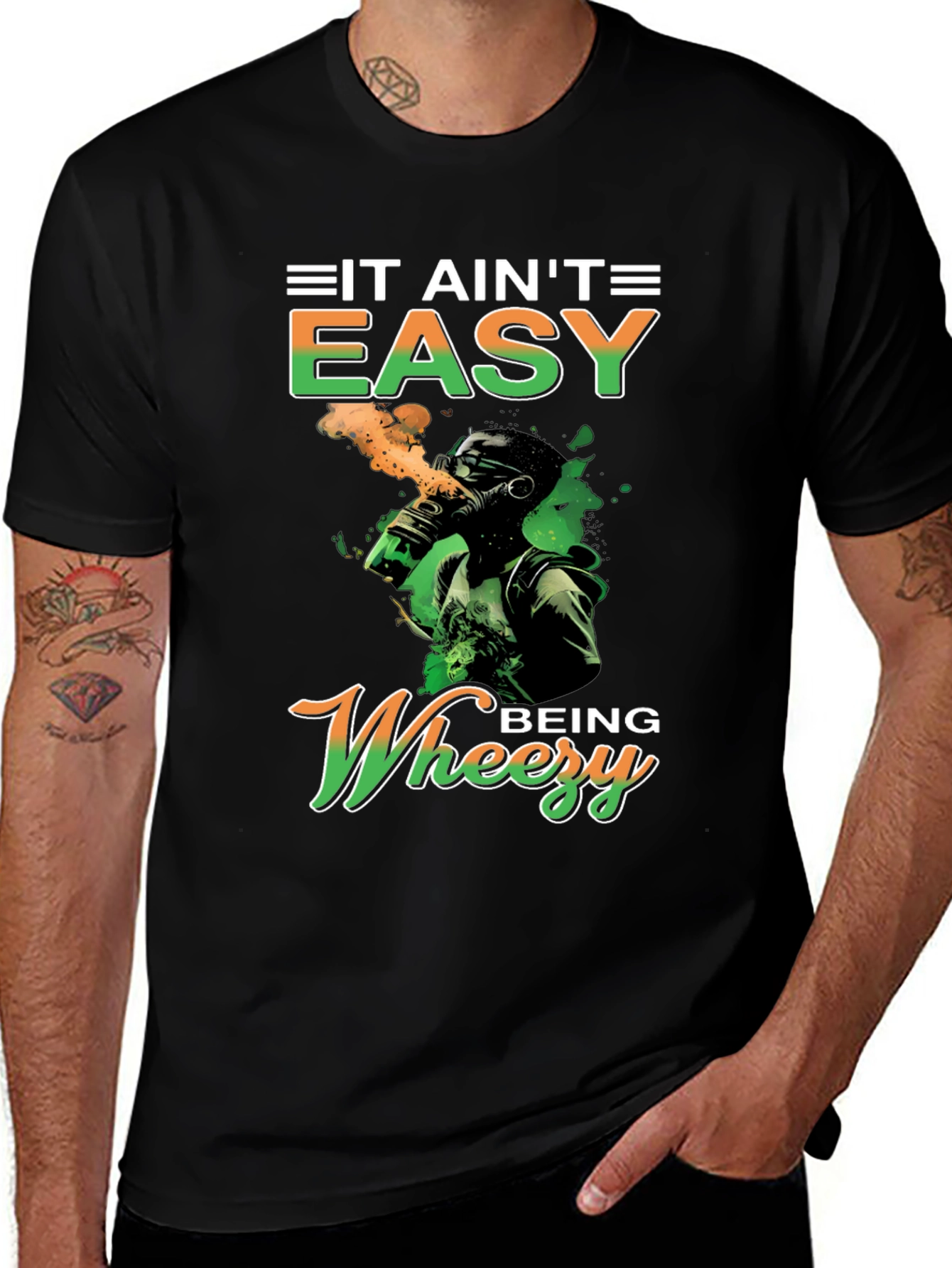 Variant 26 of It Ain't Easy Being Wheezy Graphic T-Shirt