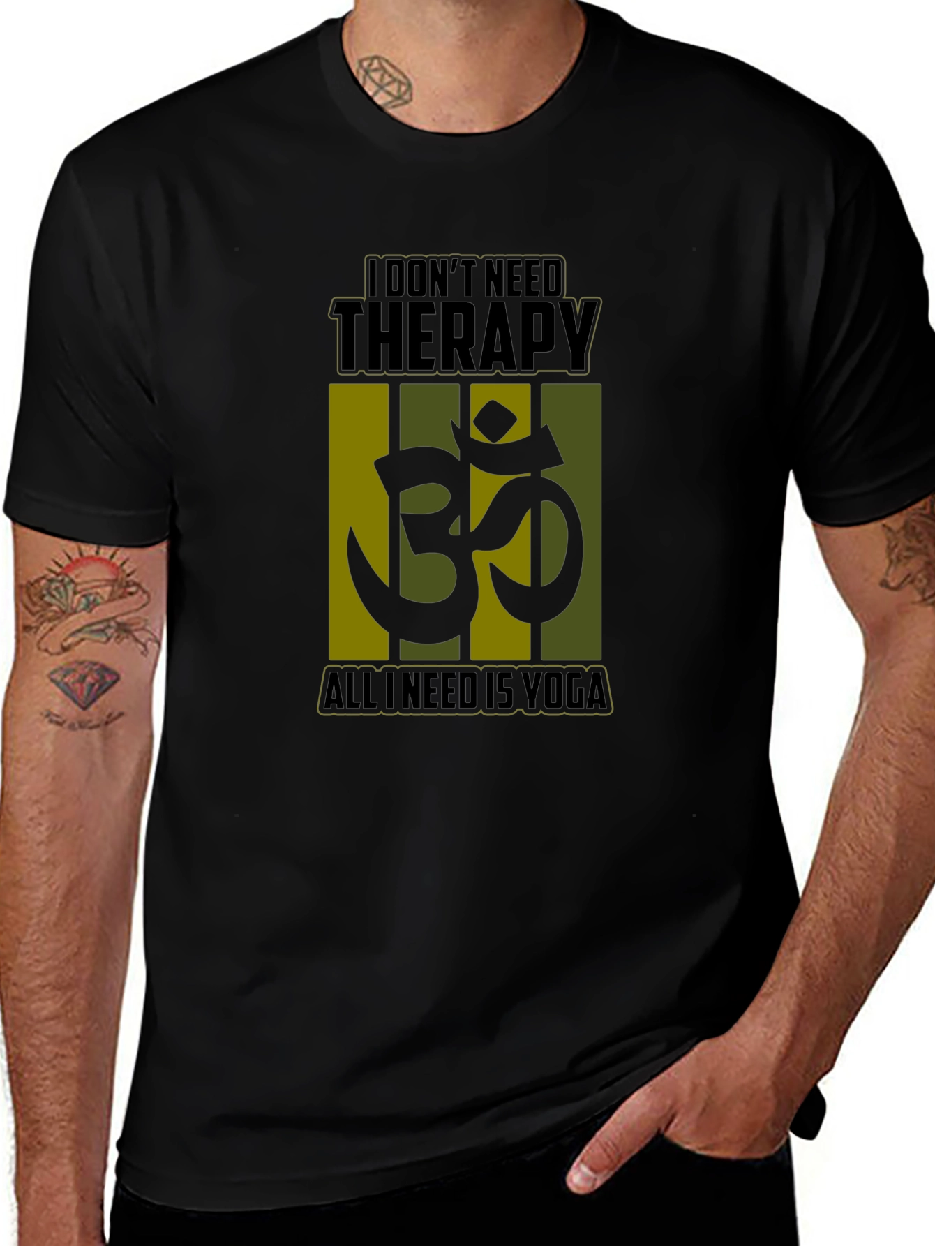 Variant 28 of Yoga Therapy T-Shirt: I Don't Need Therapy, Just Yoga