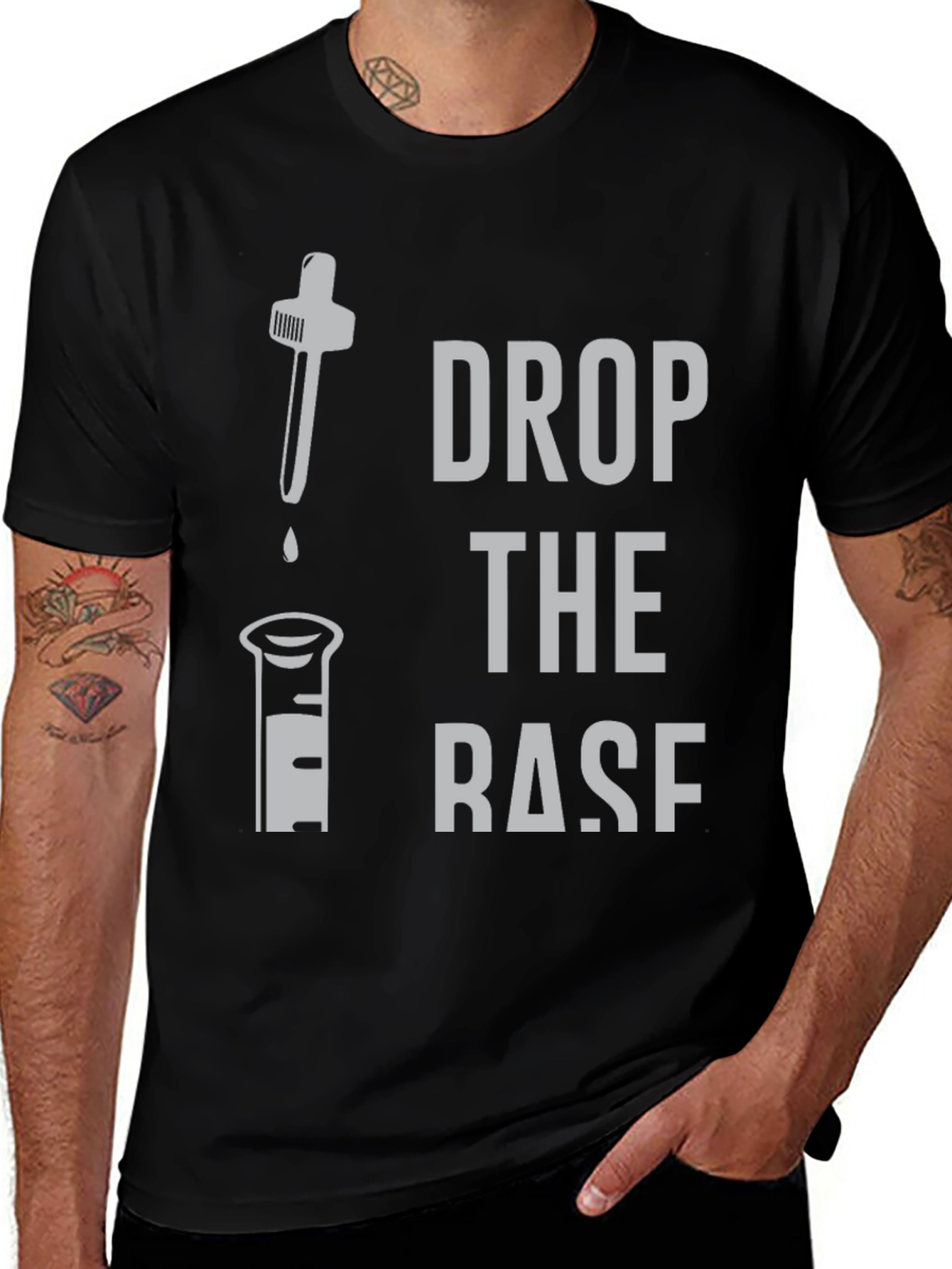 Variant 15 of Drop the Base Funny Chemistry T-Shirt