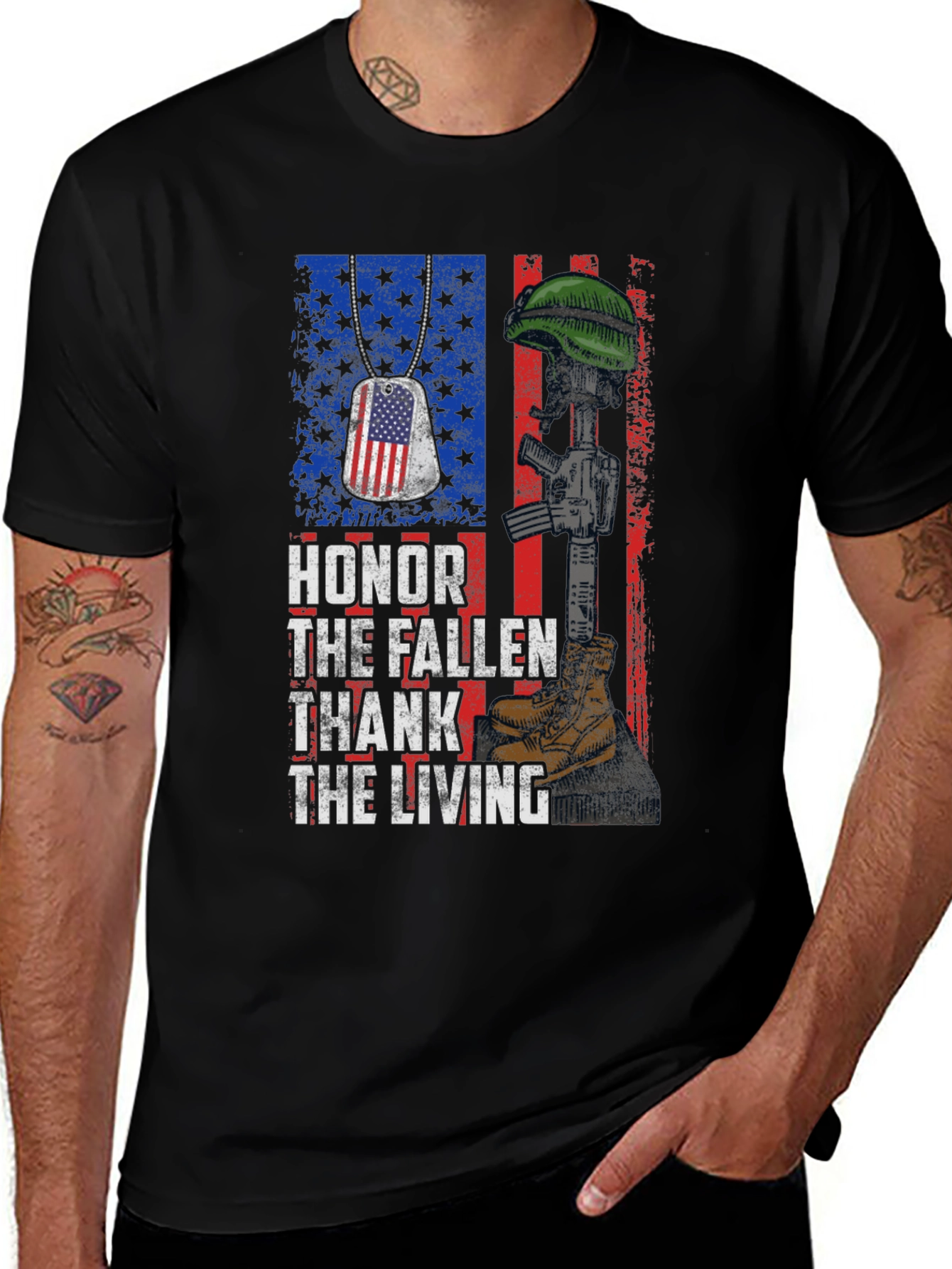 Honor the Fallen Veteran T-Shirt