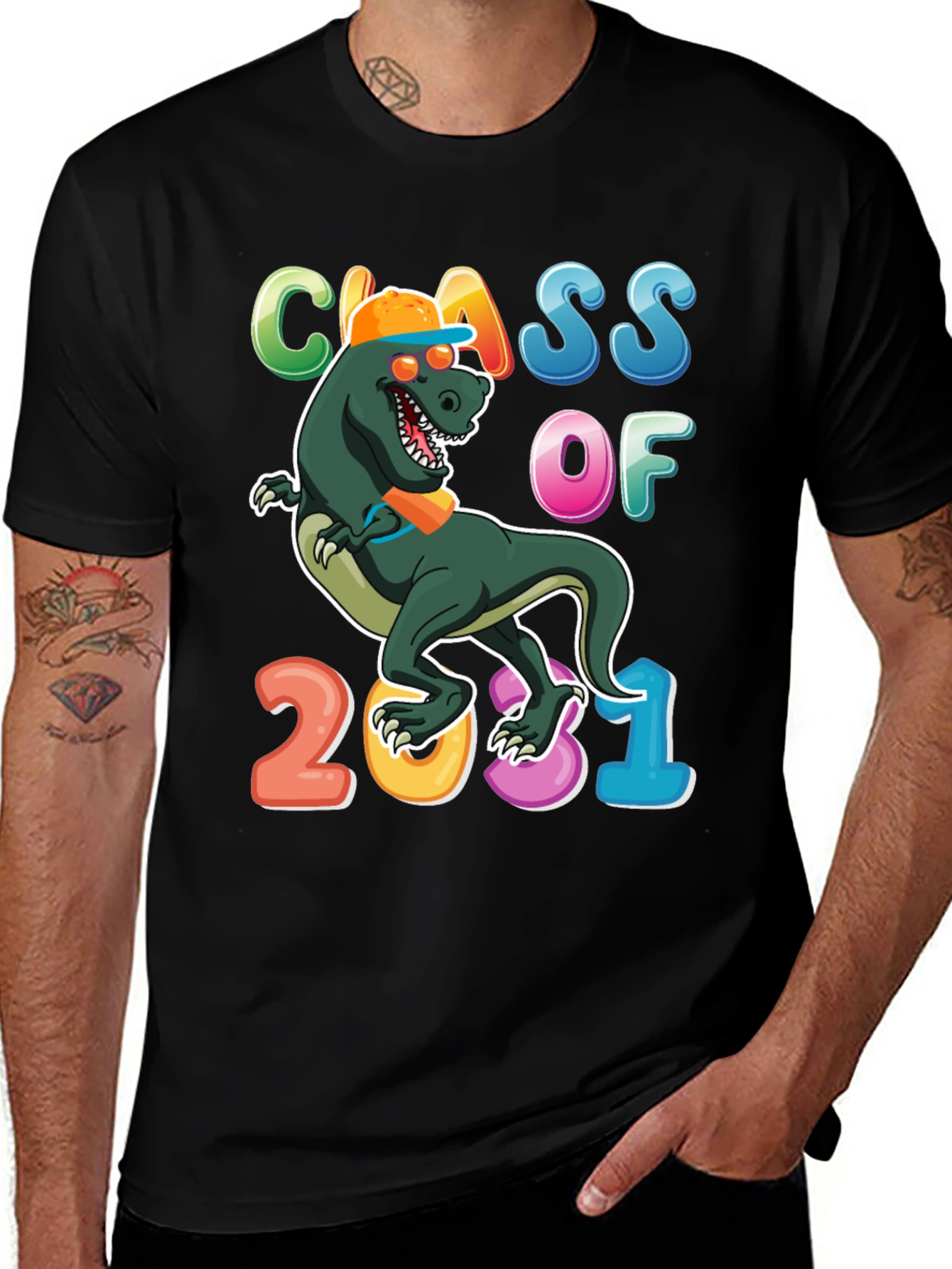 Class of 2031 Dinosaur T-Shirt