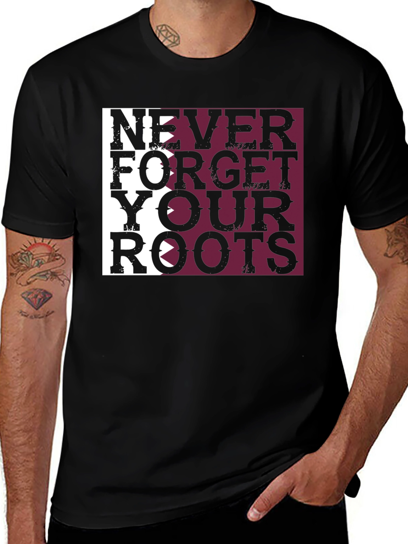 Variant 6 of Never Forget Your Roots Graphic Tee