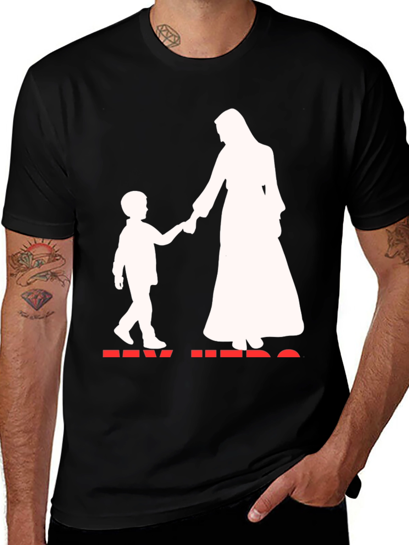 Variant 13 of My Hero Black T-Shirt