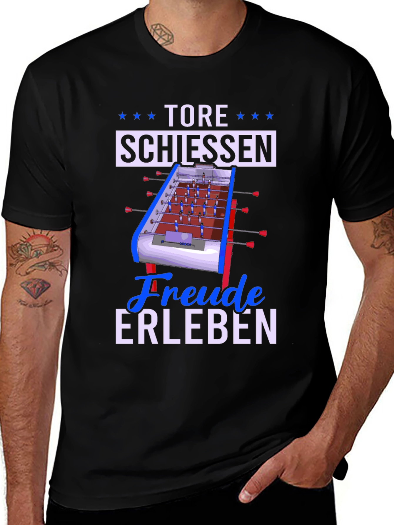 Variant 19 of Tore Schiessen T-Shirt - Foosball Passion