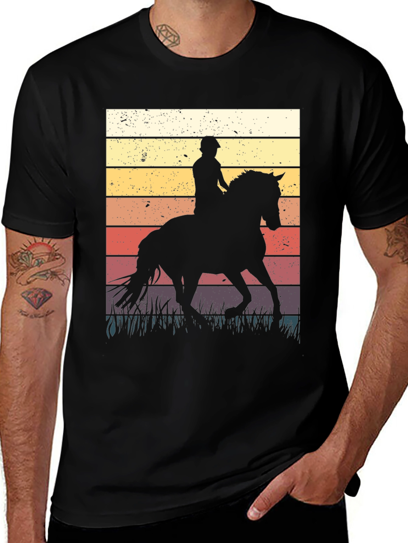 Variant 25 of Equestrian Sunset T-Shirt