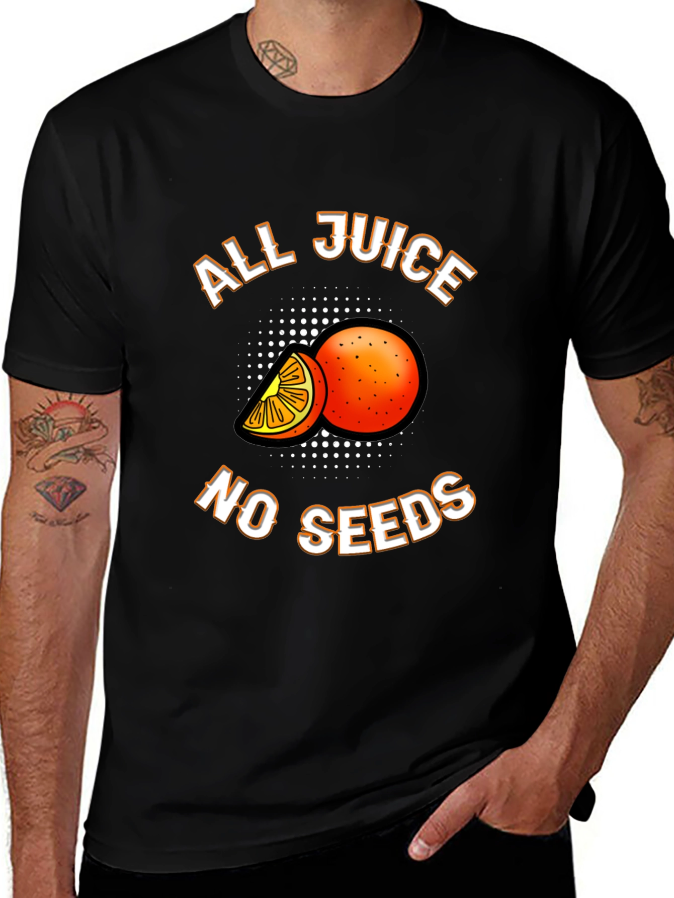 Variant 24 of All Juice No Seeds T-Shirt
