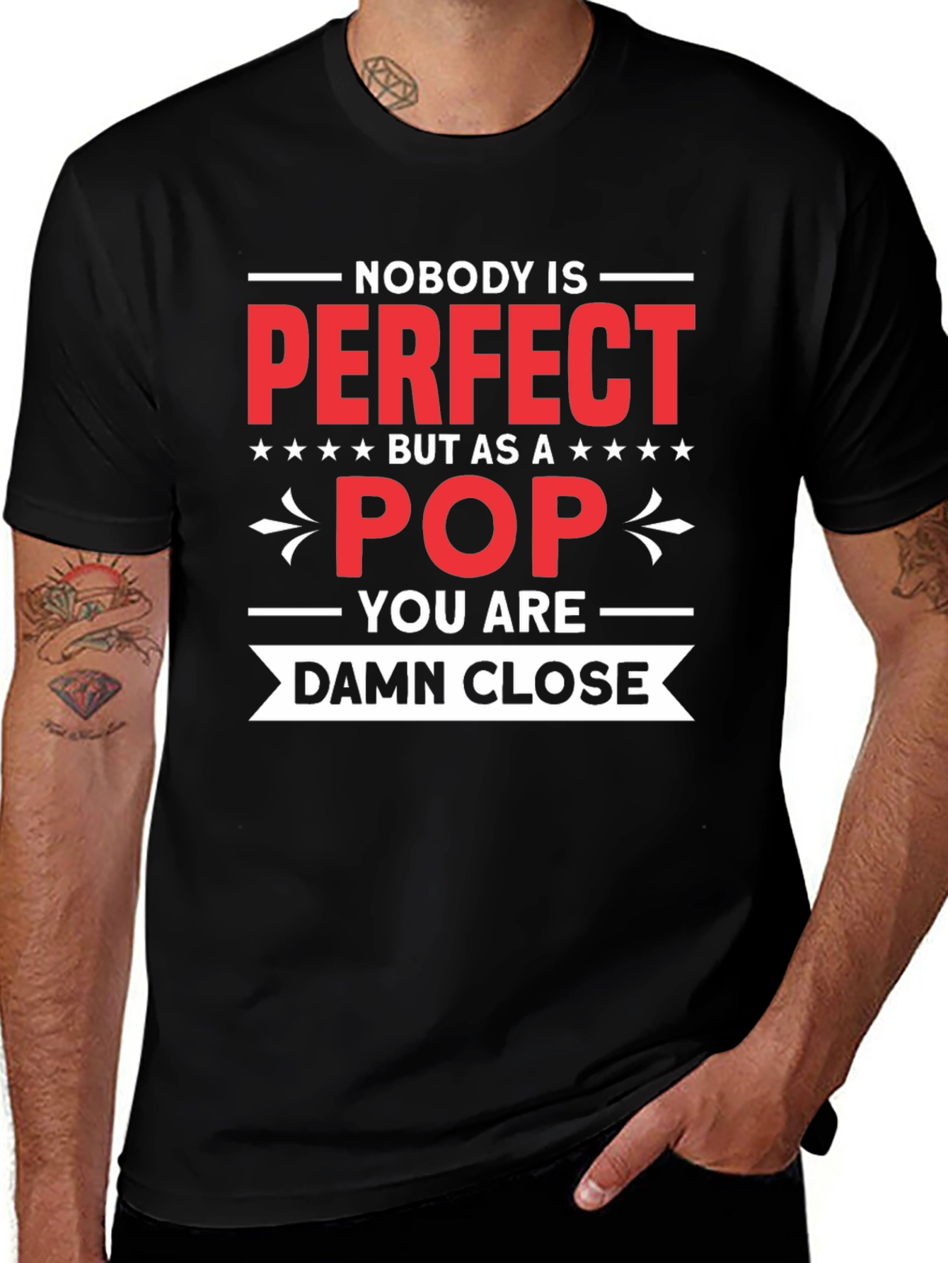 Perfect Pop T-Shirt: Best Dad Ever Gift