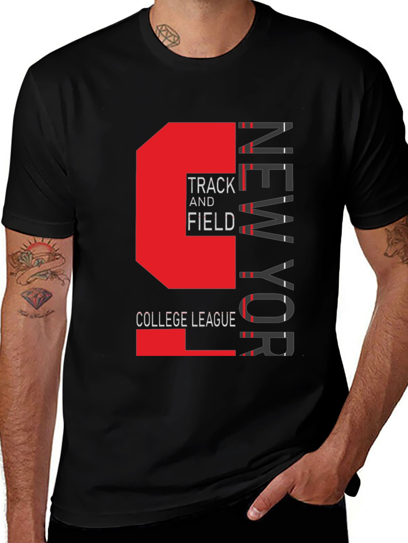 Variant 6 of New York Track & Field Graphic Tee