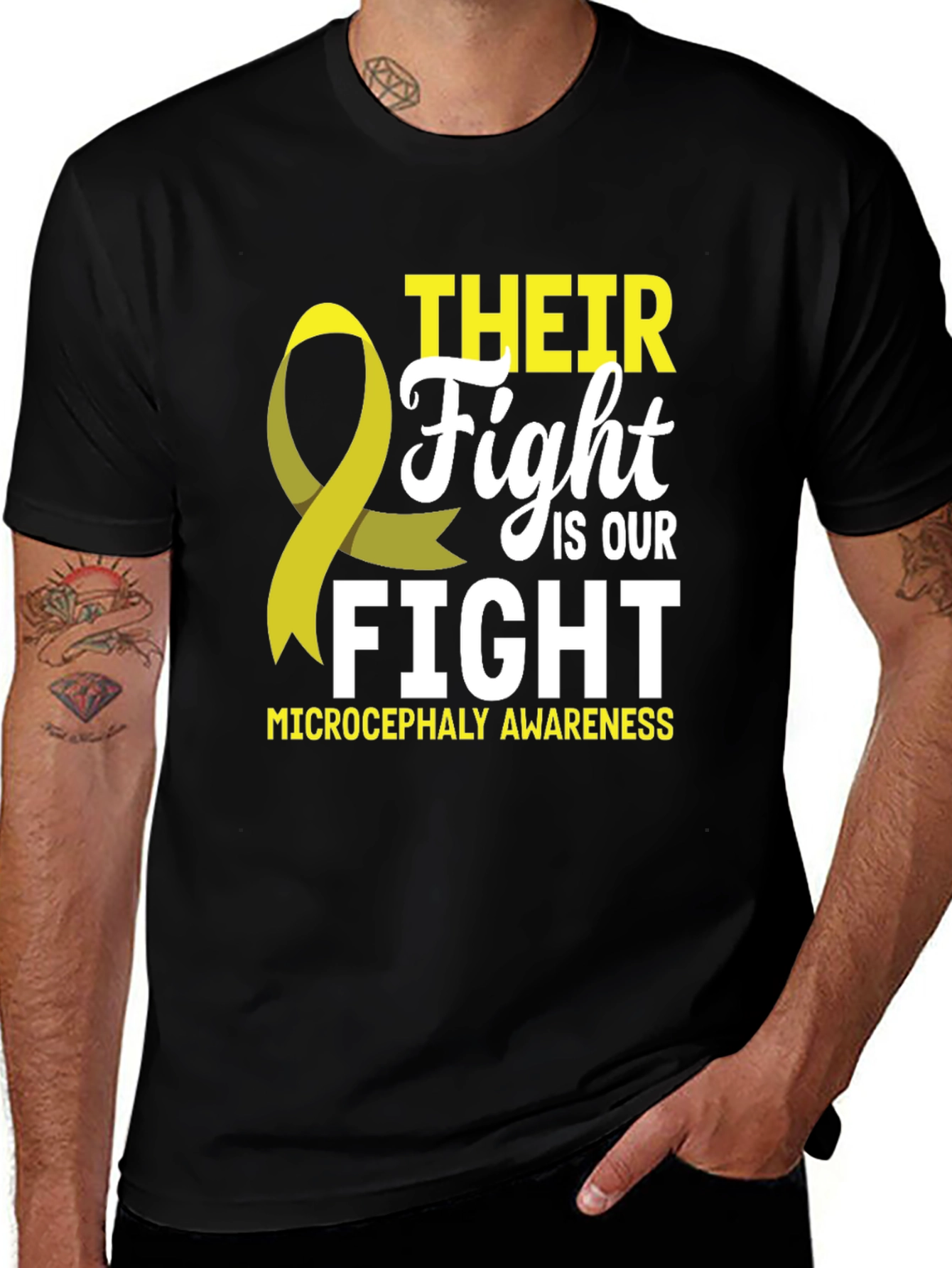 Microcephaly Awareness T-Shirt: Their Fight is Our Fight