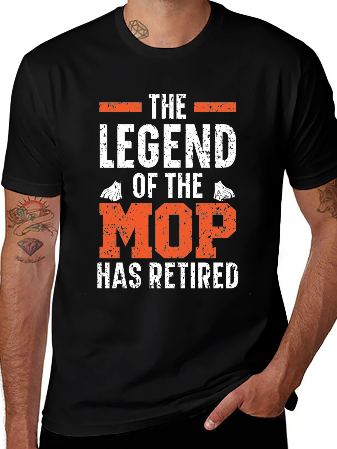 Variant 10 of Retired Legend of the Mop Graphic T-Shirt