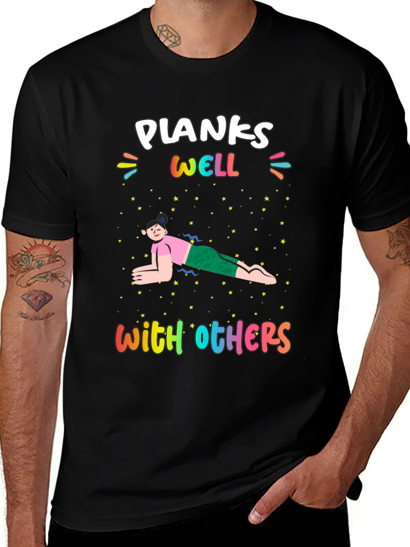 Variant 3 of Planks Well With Others T-Shirt
