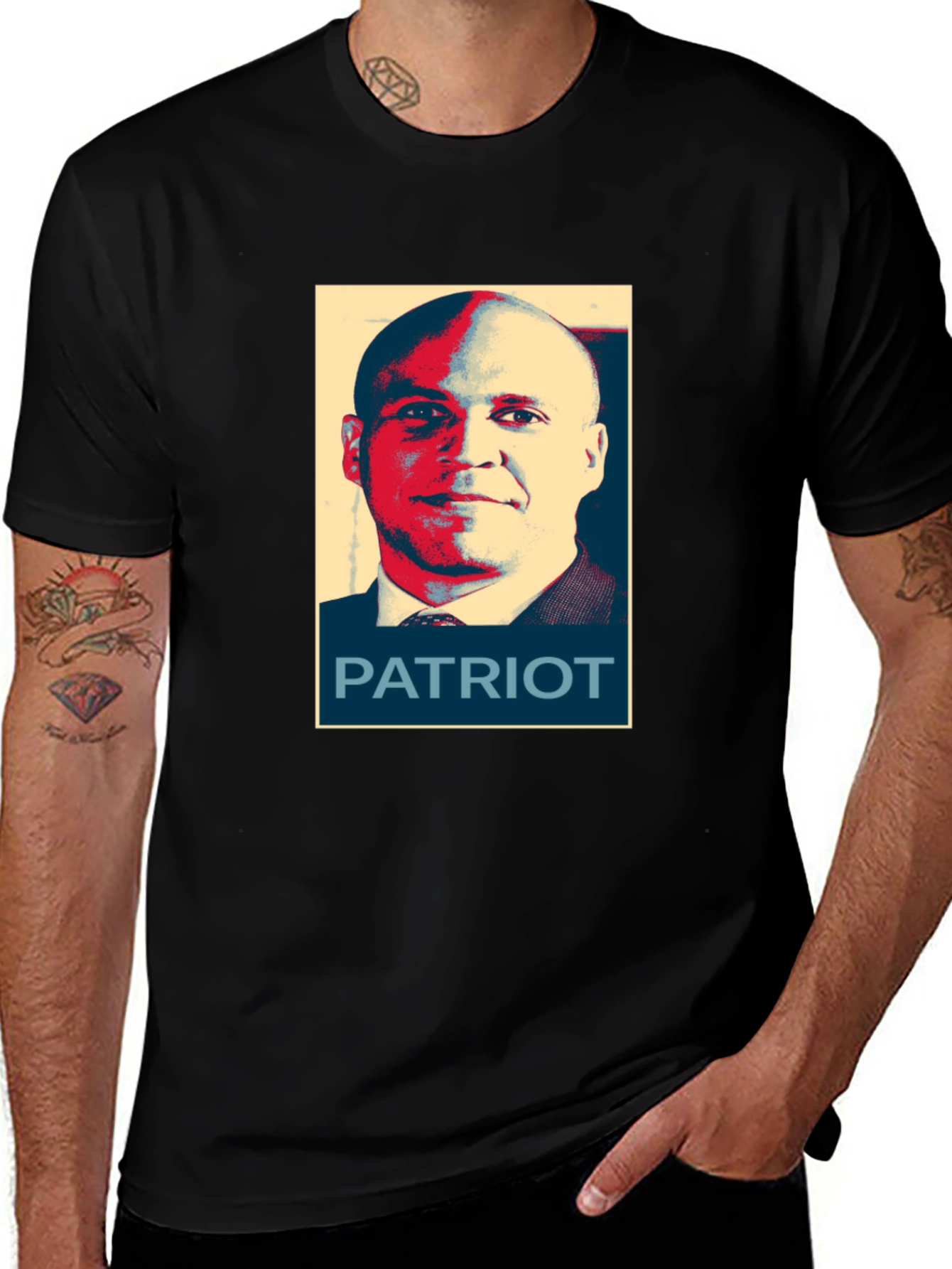 Patriot Graphic Tee - Political Statement Shirt