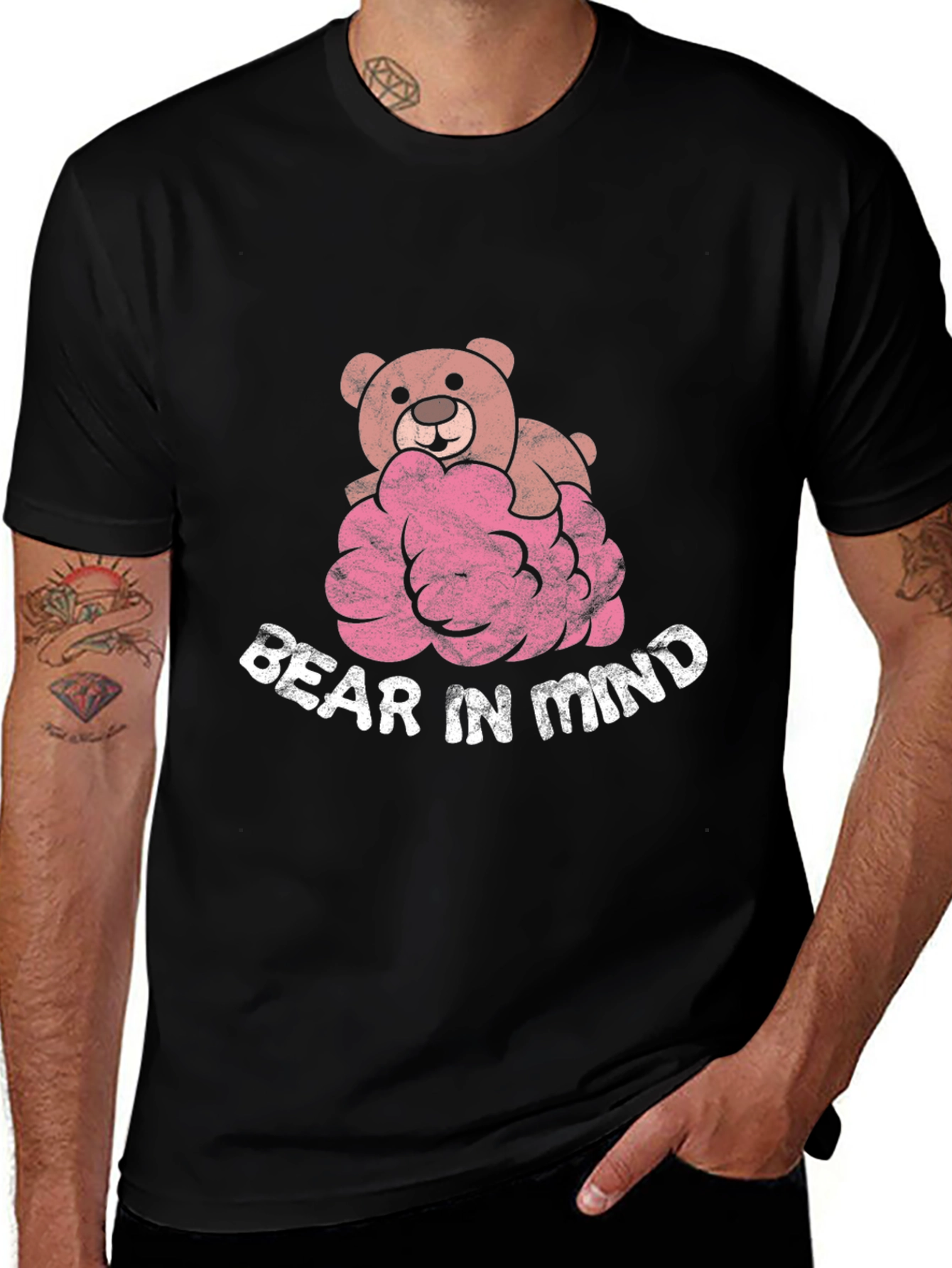 Variant 18 of Bear In Mind Graphic T-Shirt