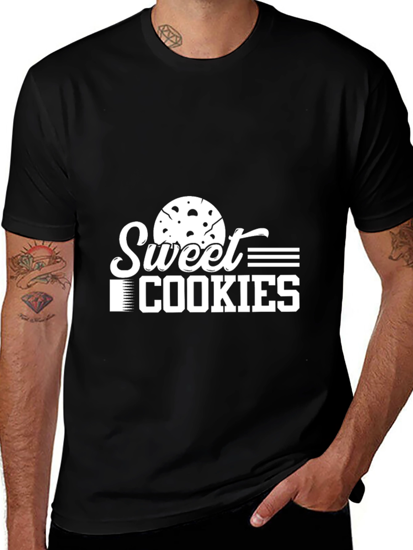 Variant 30 of Sweet Cookies Graphic T-Shirt - Casual Comfort