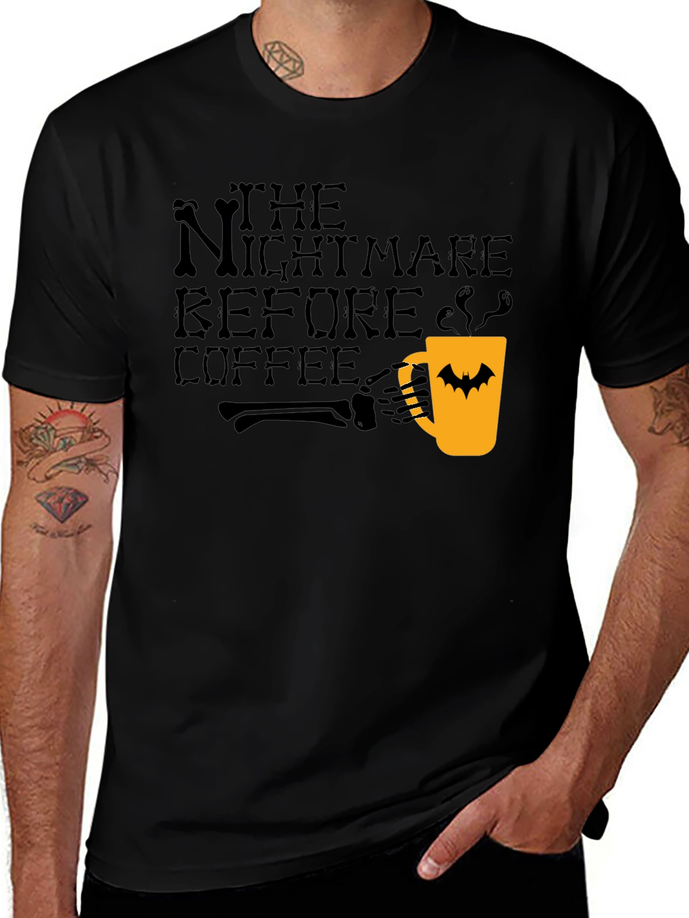 Nightmare Before Coffee Halloween T-Shirt