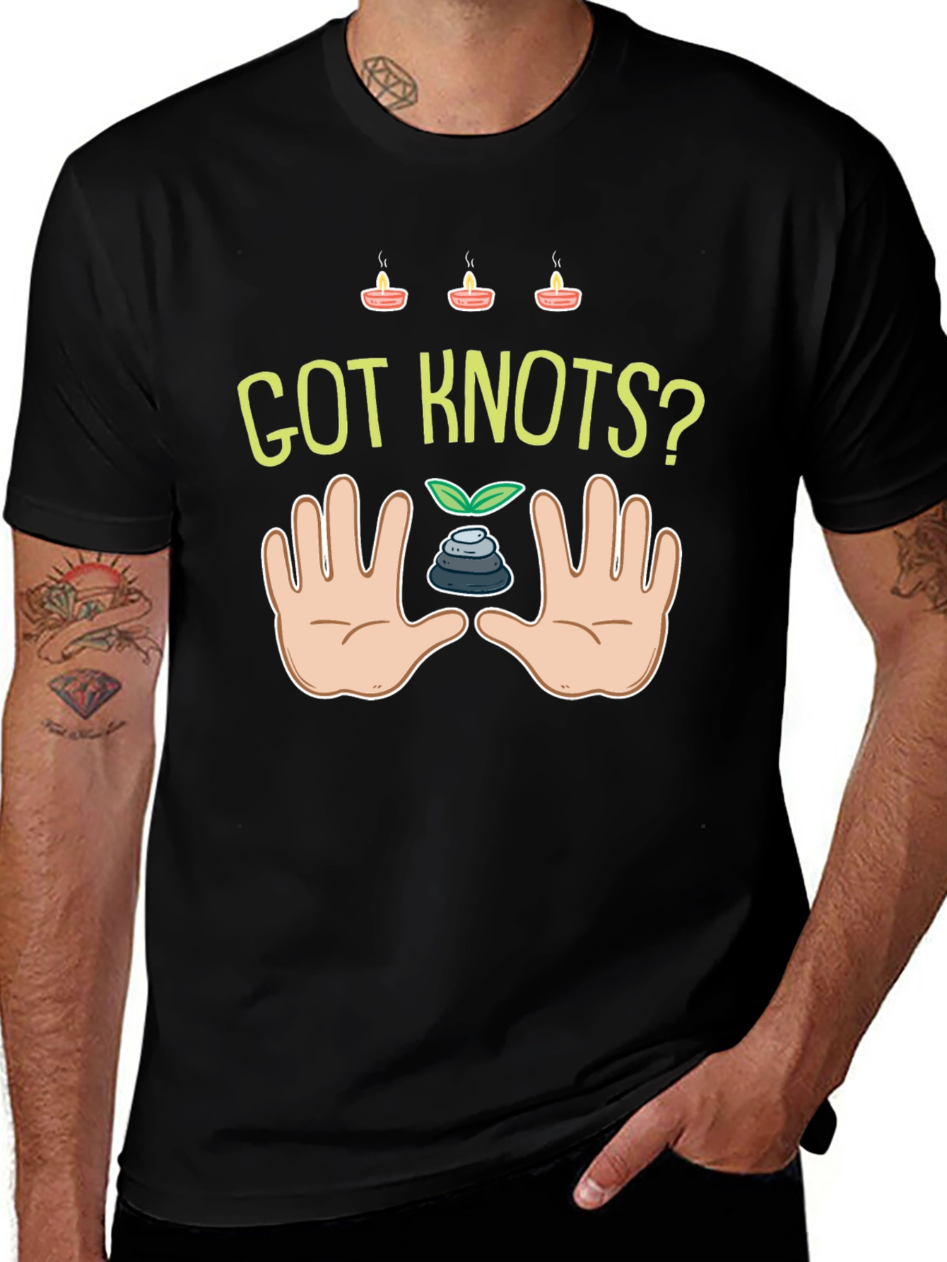 Variant 16 of Got Knots? Spa Day T-Shirt - Relaxing Gift