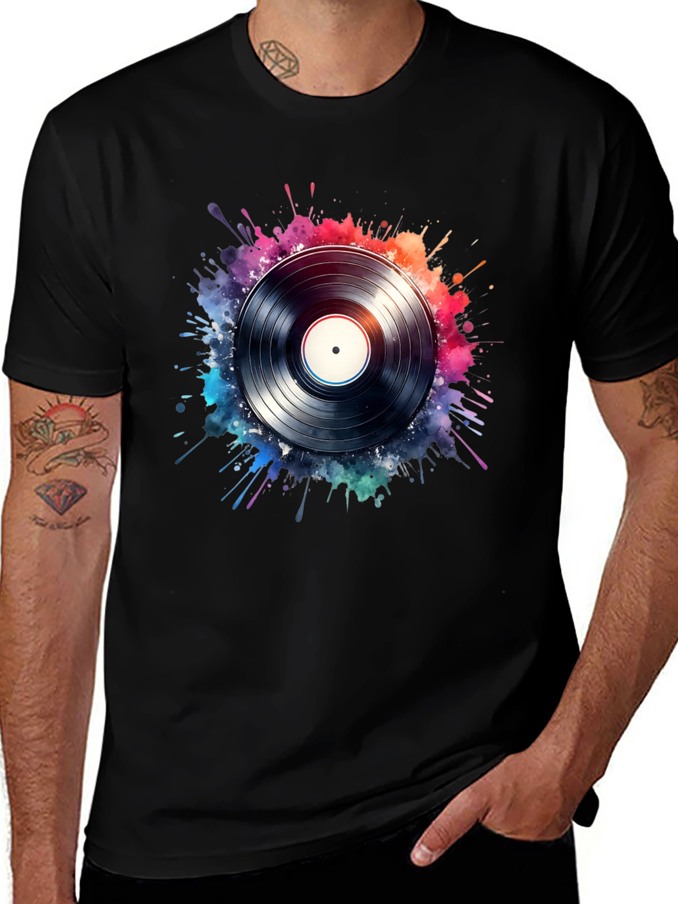 Variant 21 of Watercolor Record Tee