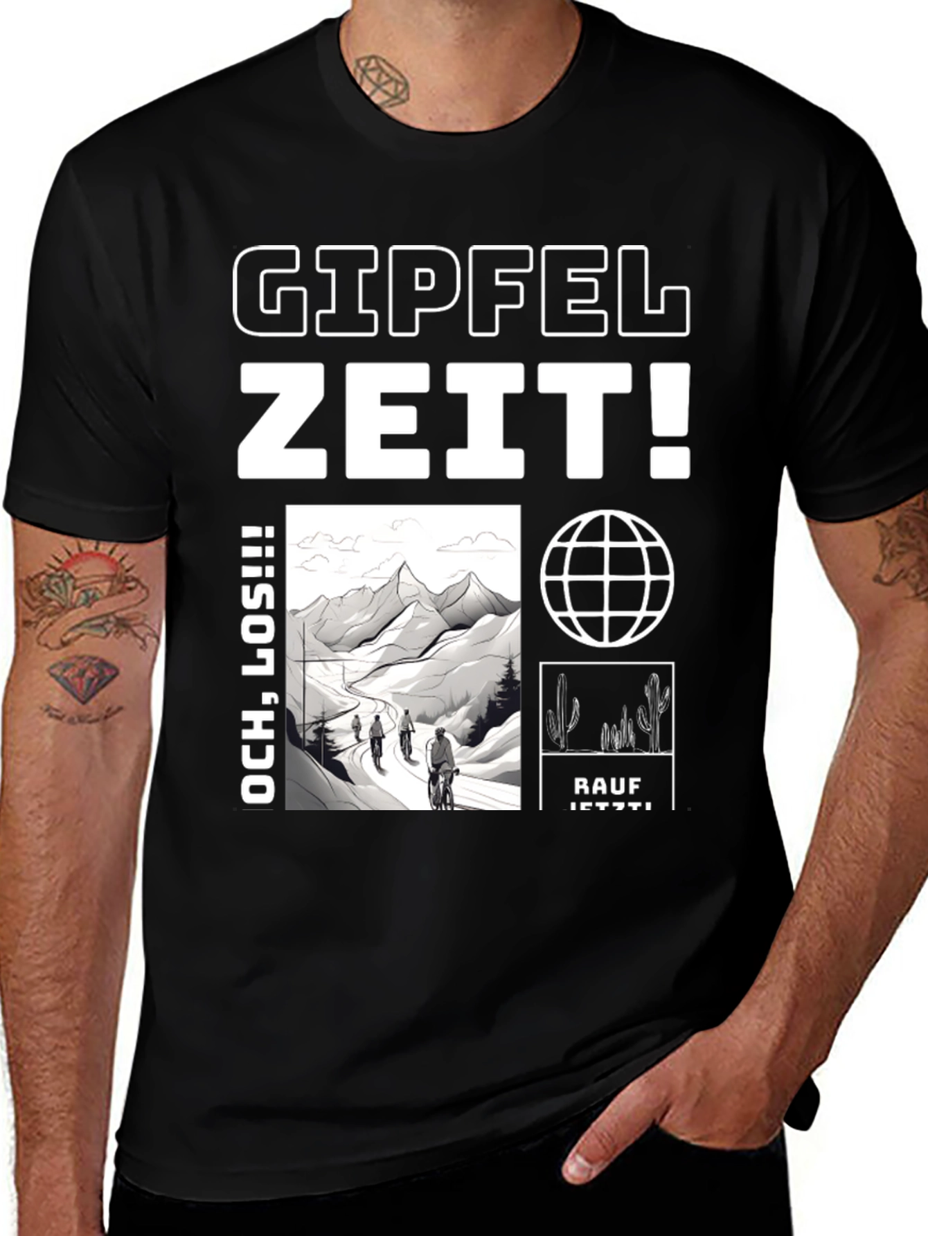 Gipfelzeit T-Shirt: Mountain Adventure Tee