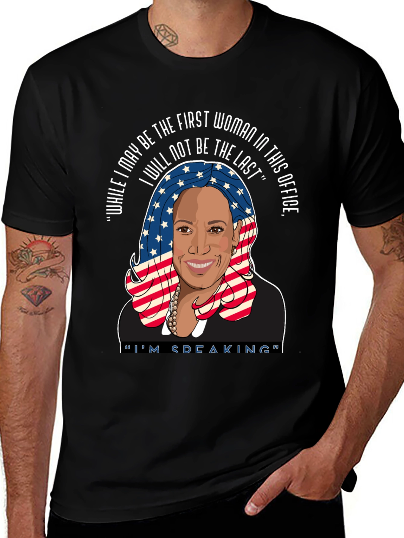 Kamala Harris T-Shirt - First Woman in Office