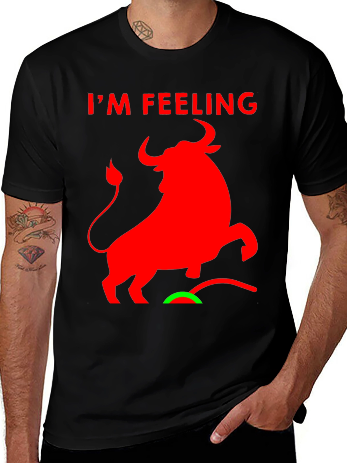 Variant 30 of I'm Feeling Bullish Graphic Tee