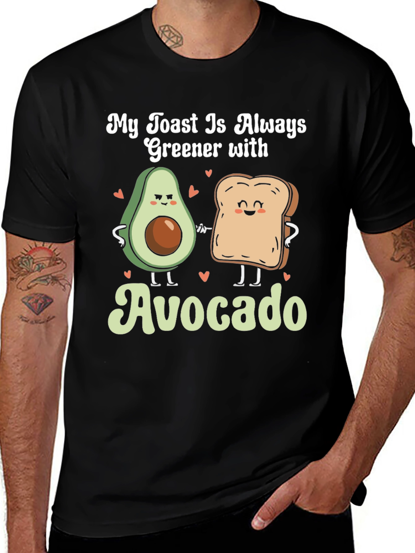 Variant 3 of Avocado Toast Graphic Tee