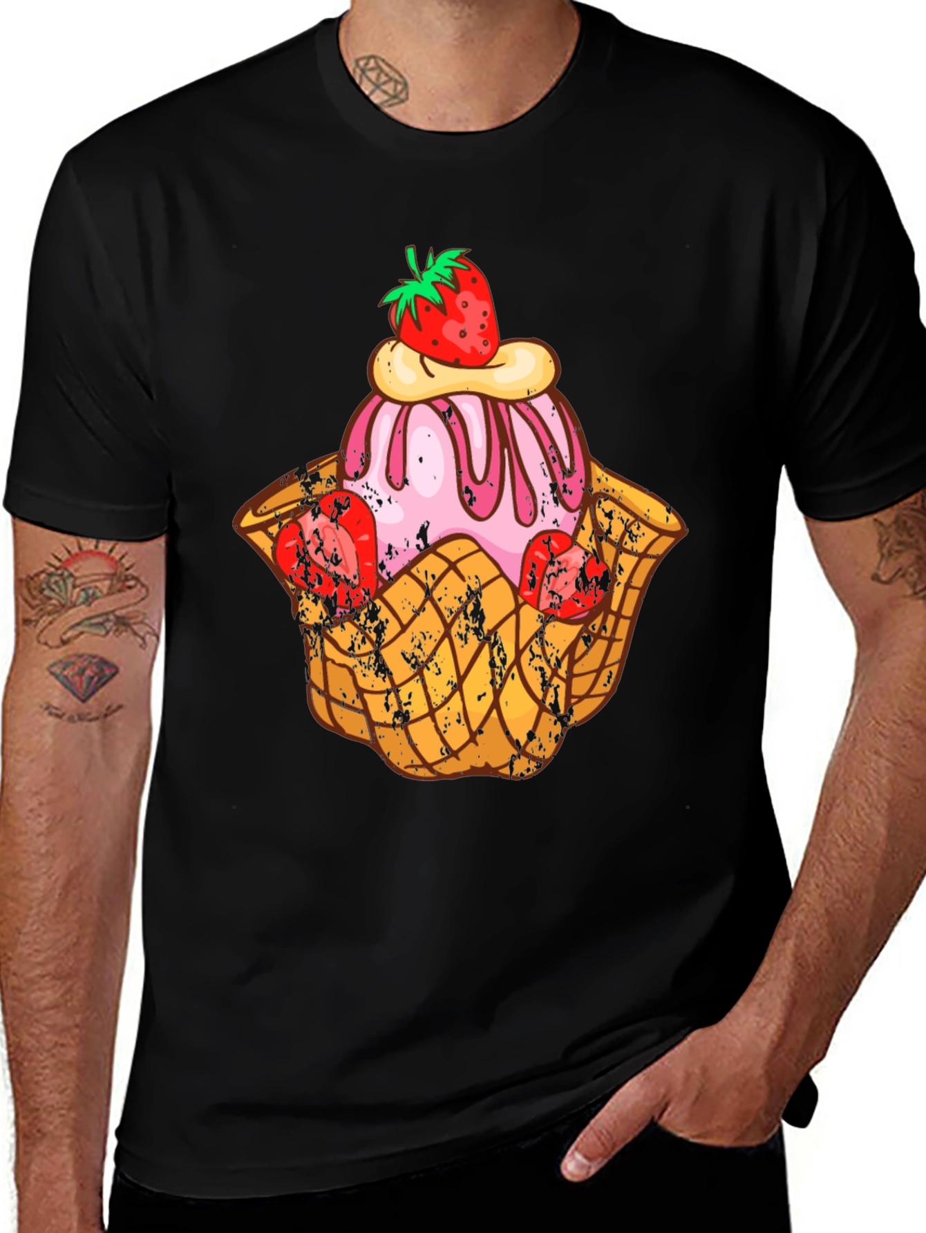 Variant 18 of Ice Cream Dessert T-Shirt