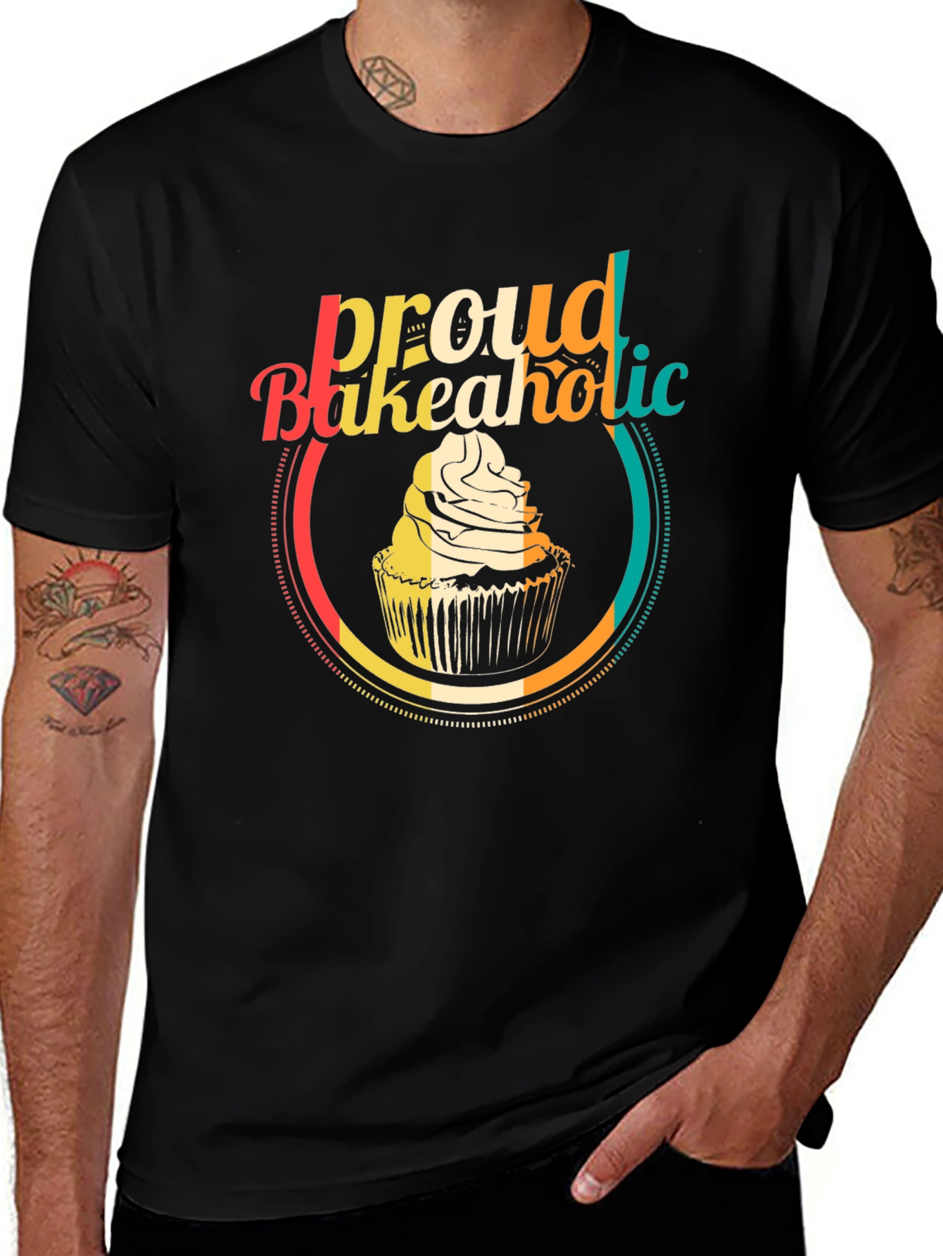 Variant 8 of Proud Bakeaholic T-Shirt