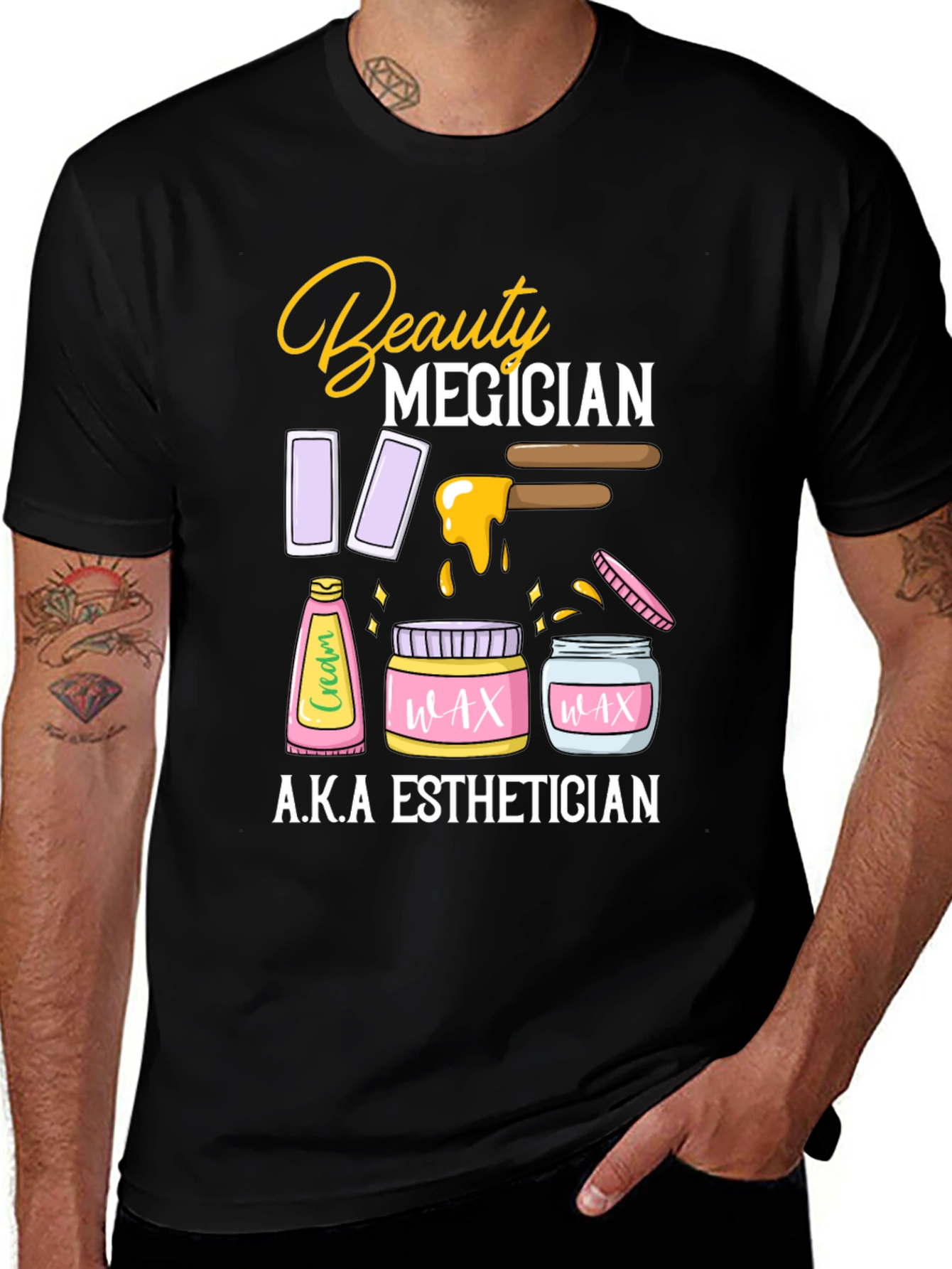 Beauty Megician Esthetician Graphic T-Shirt
