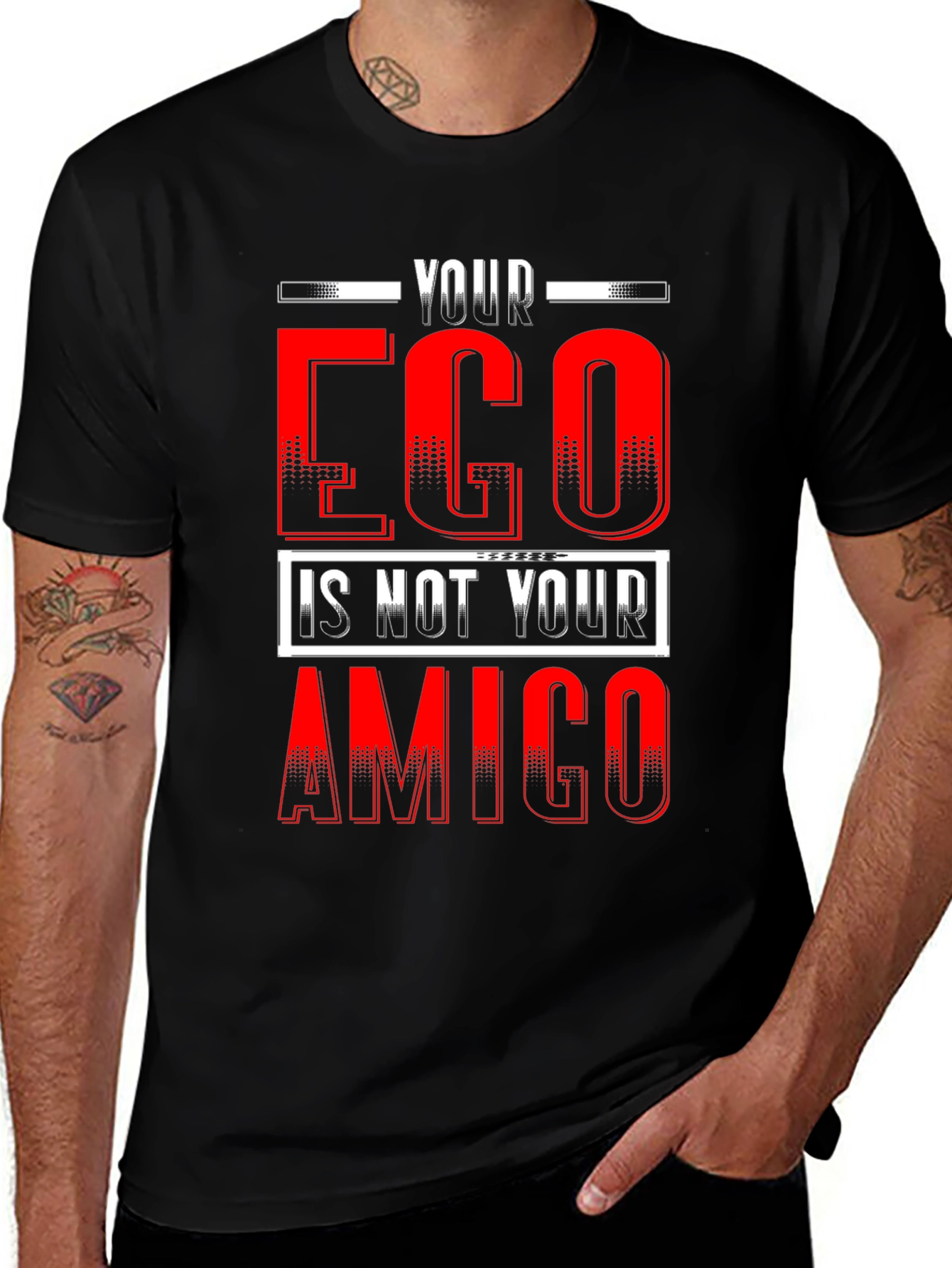 Variant 13 of Your Ego is Not Your Amigo Graphic Tee